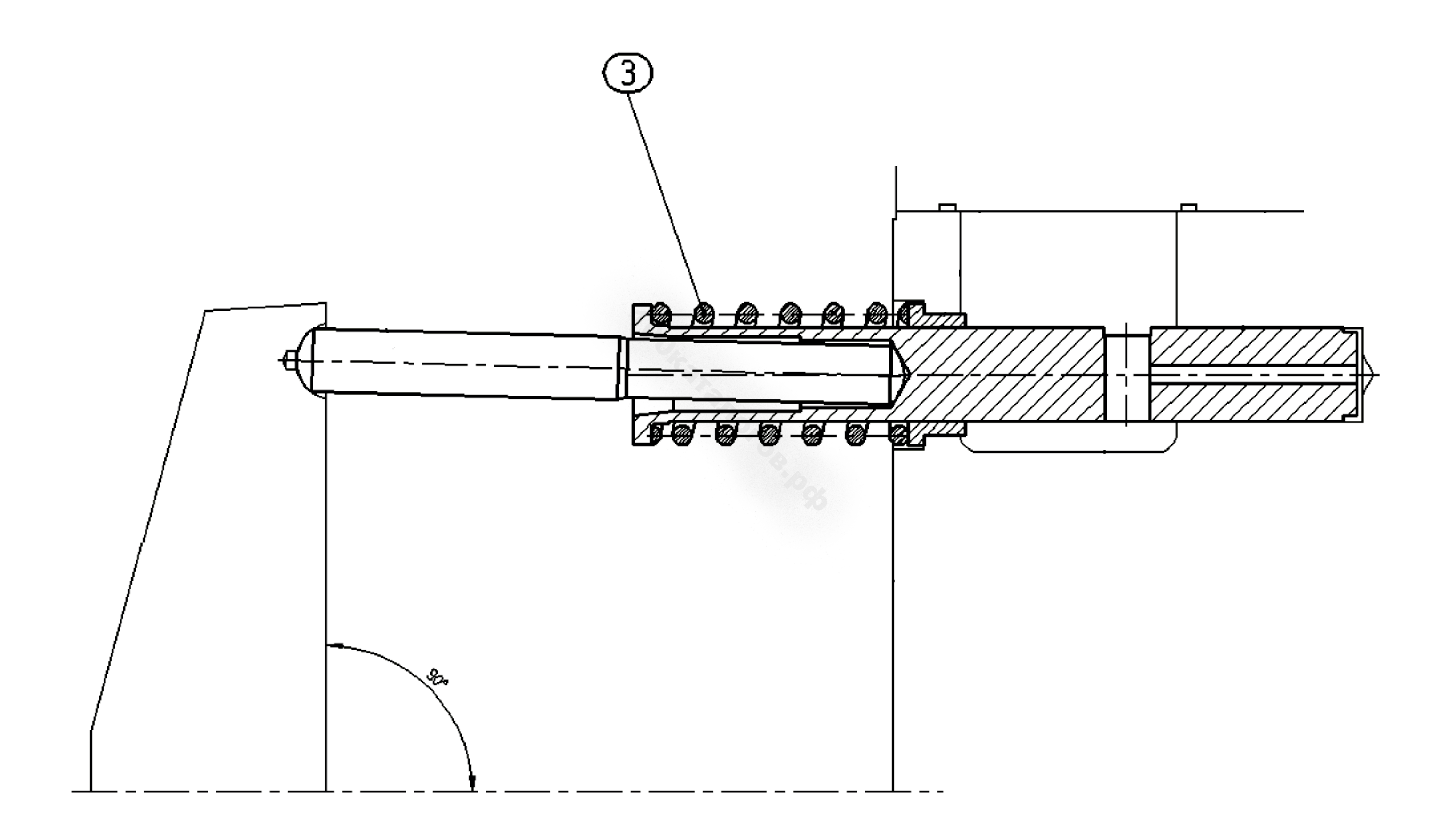 Цилиндр регулирования, CV030507, 0