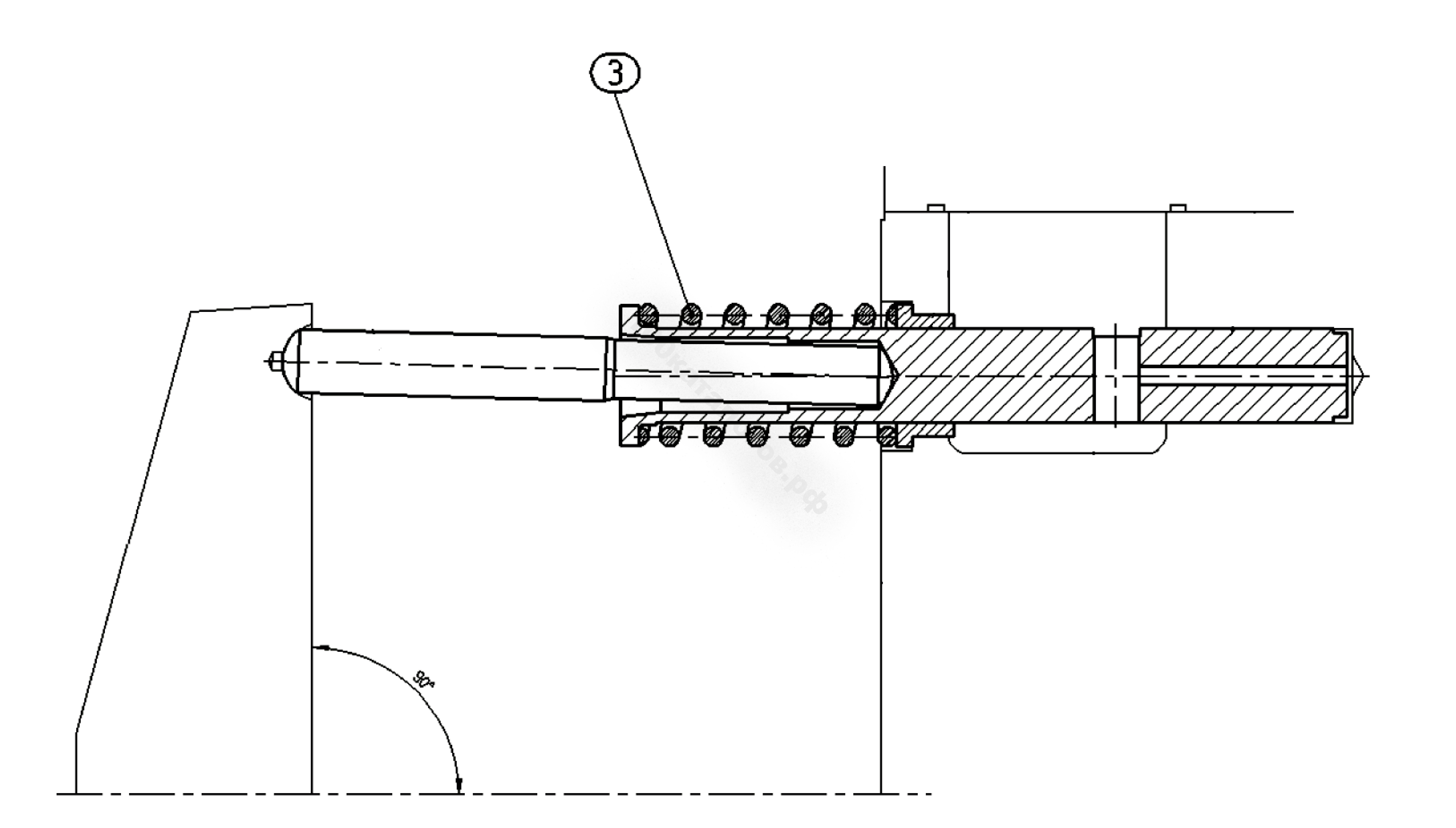 Цилиндр регулирования, CV030507, 0