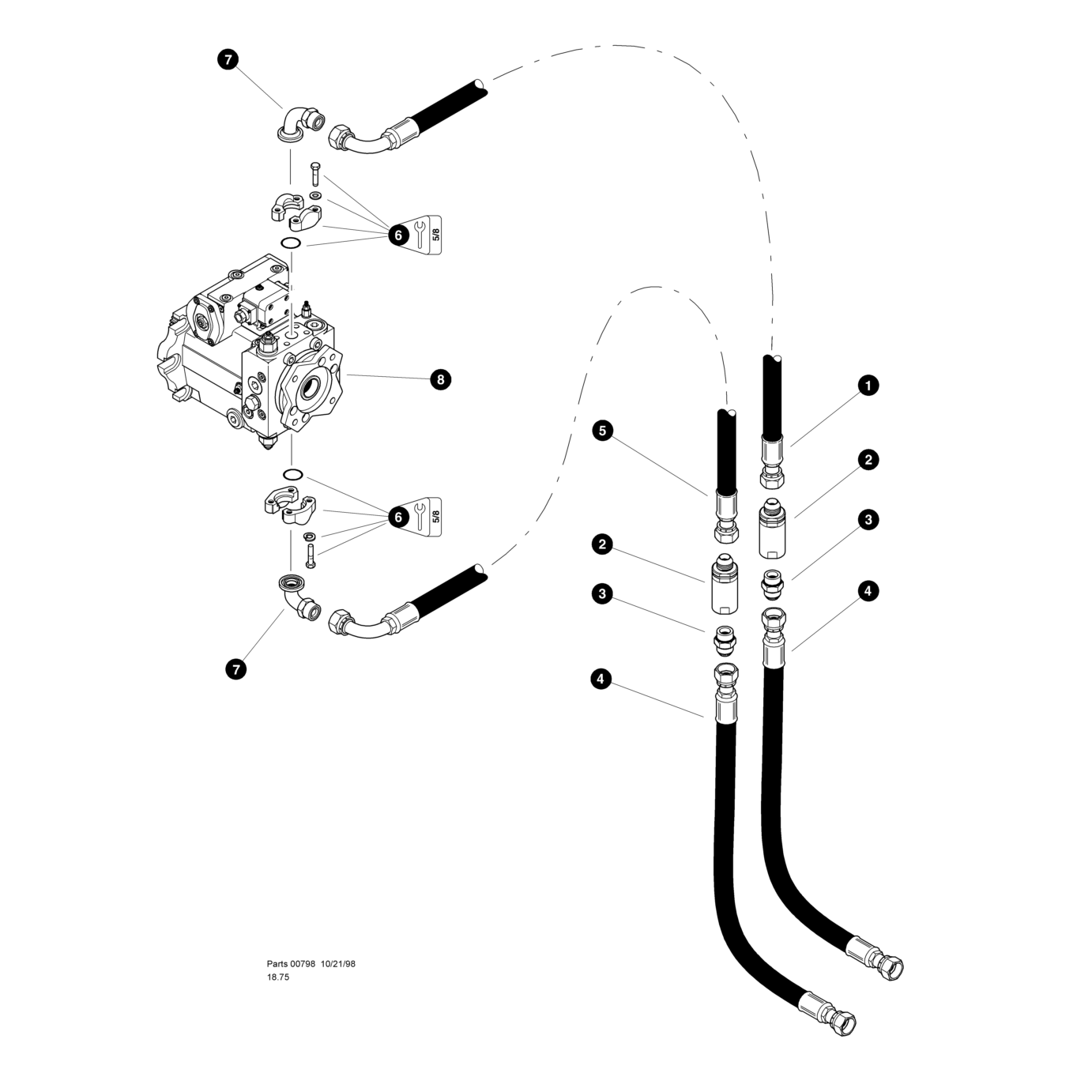 Right Pump to Bulkheads