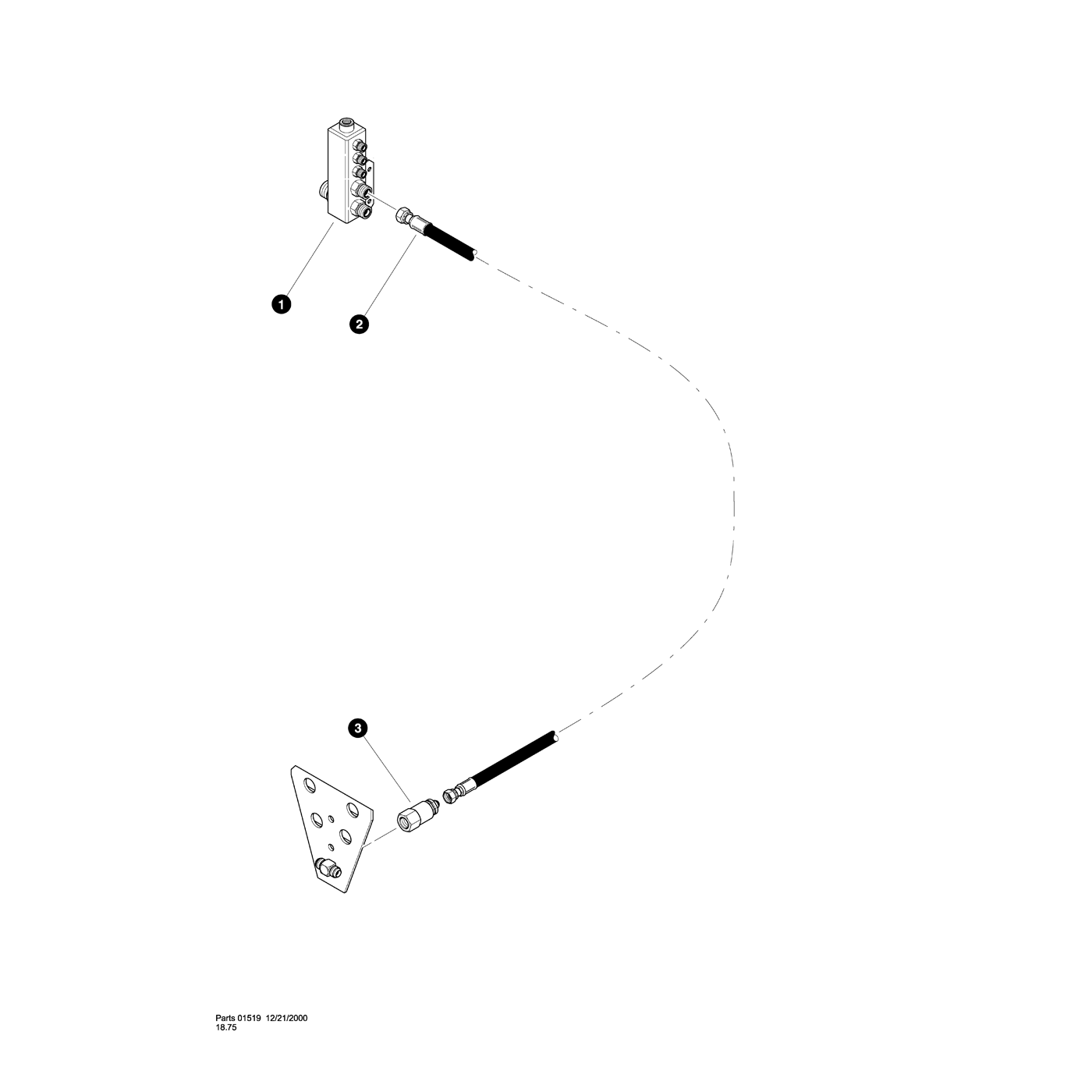 Bulkhead to Return Manifold