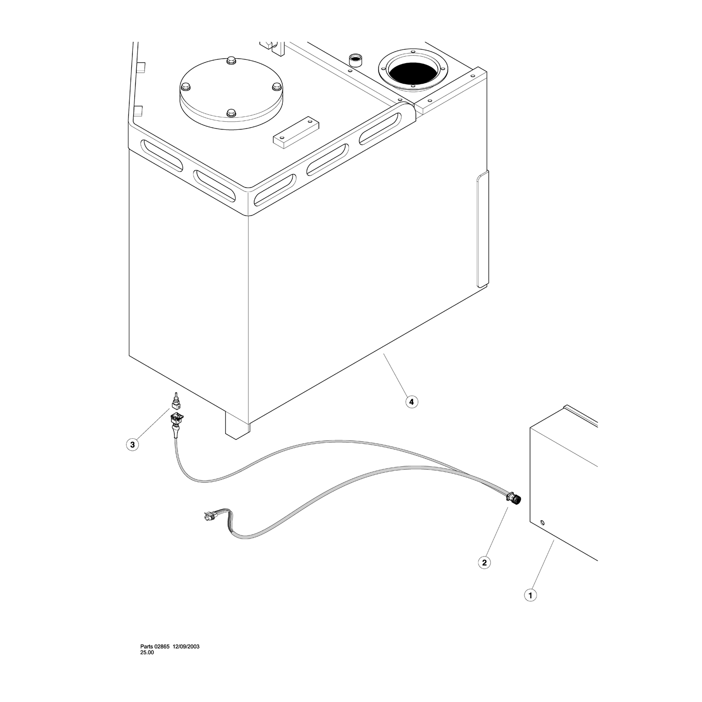 To Hyd Temp Sensor