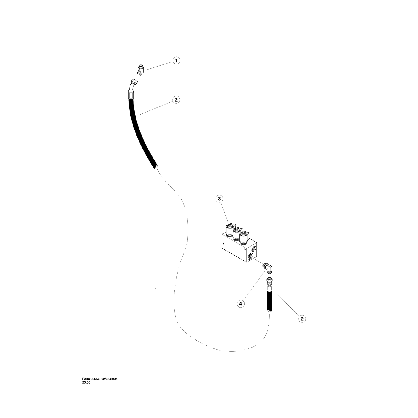 Pilot Pressure Manifold Return Line
