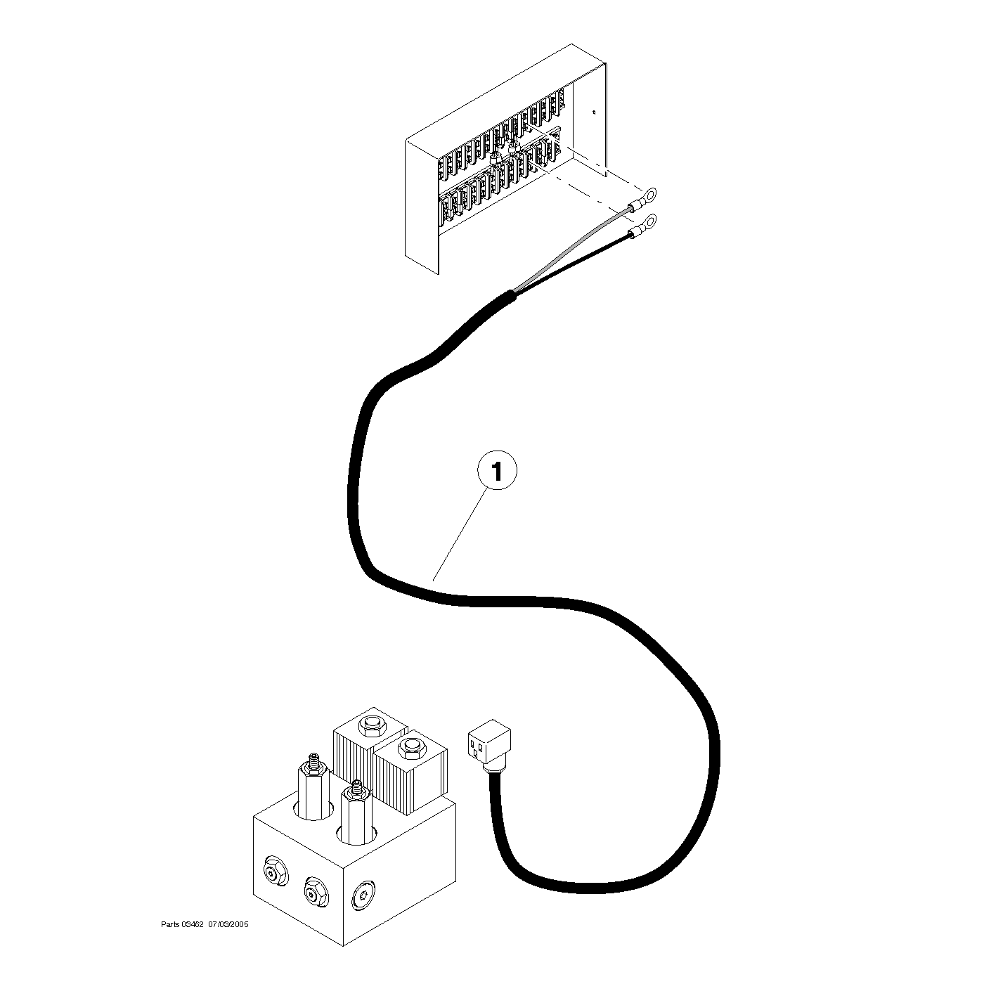 Dual Pressure Manifold Harness