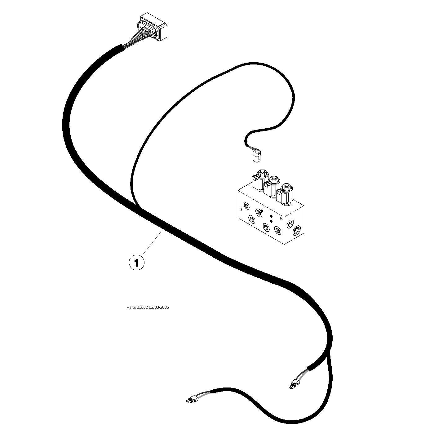Shift/Oil Cooler Harness
