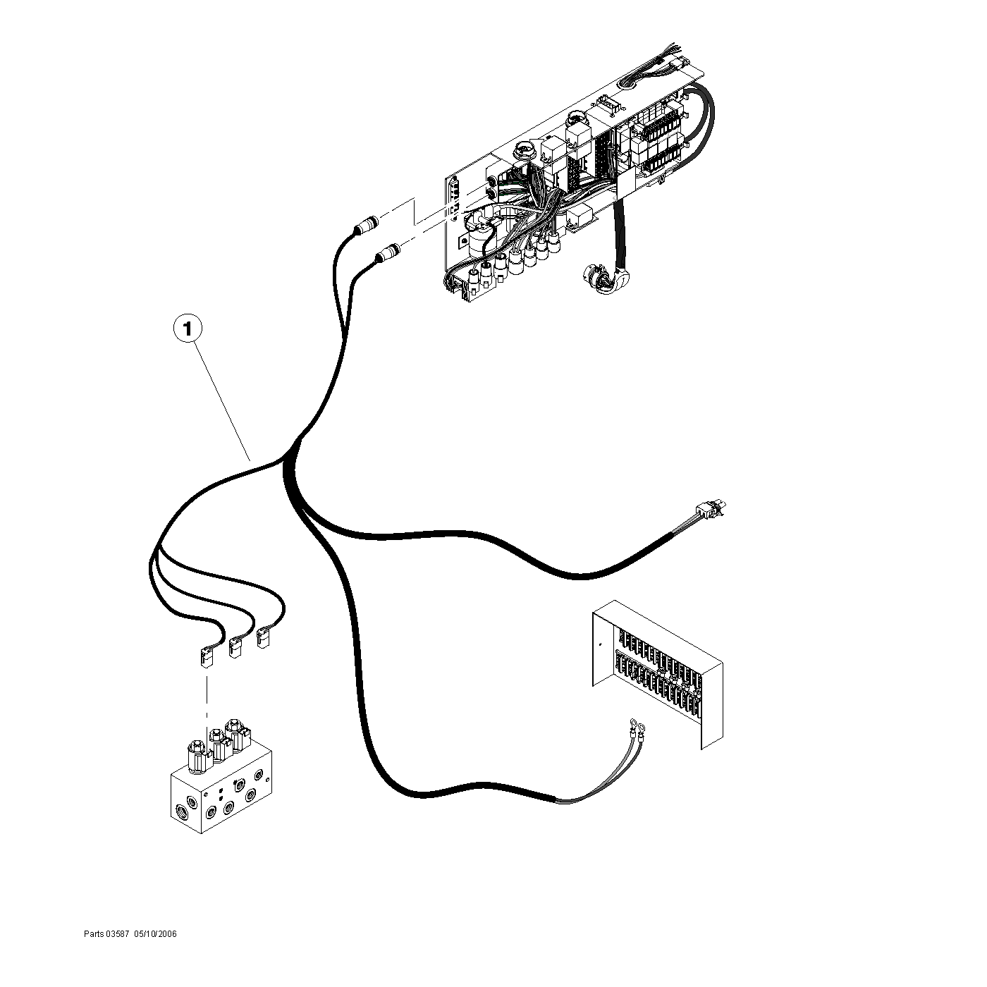 Rear Electrical Harness (sn. 2783-)