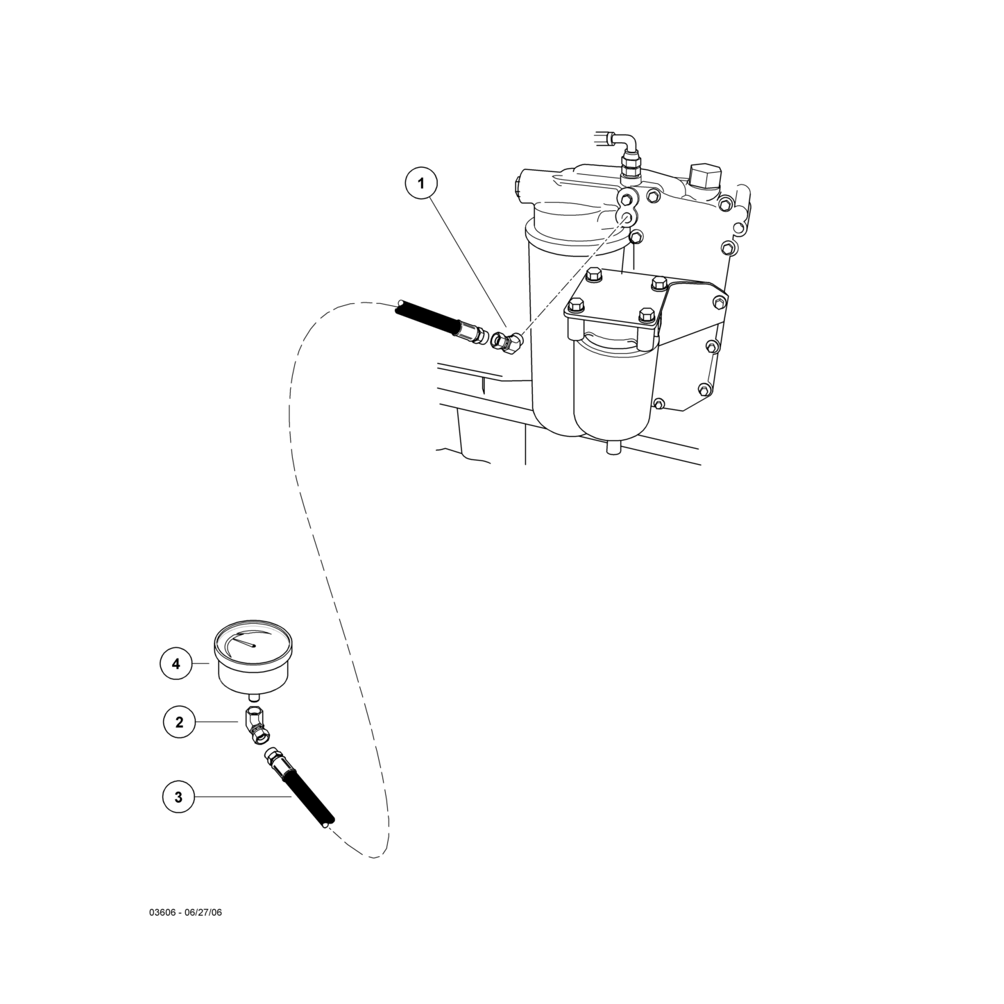 Engine Oil Pressure Line