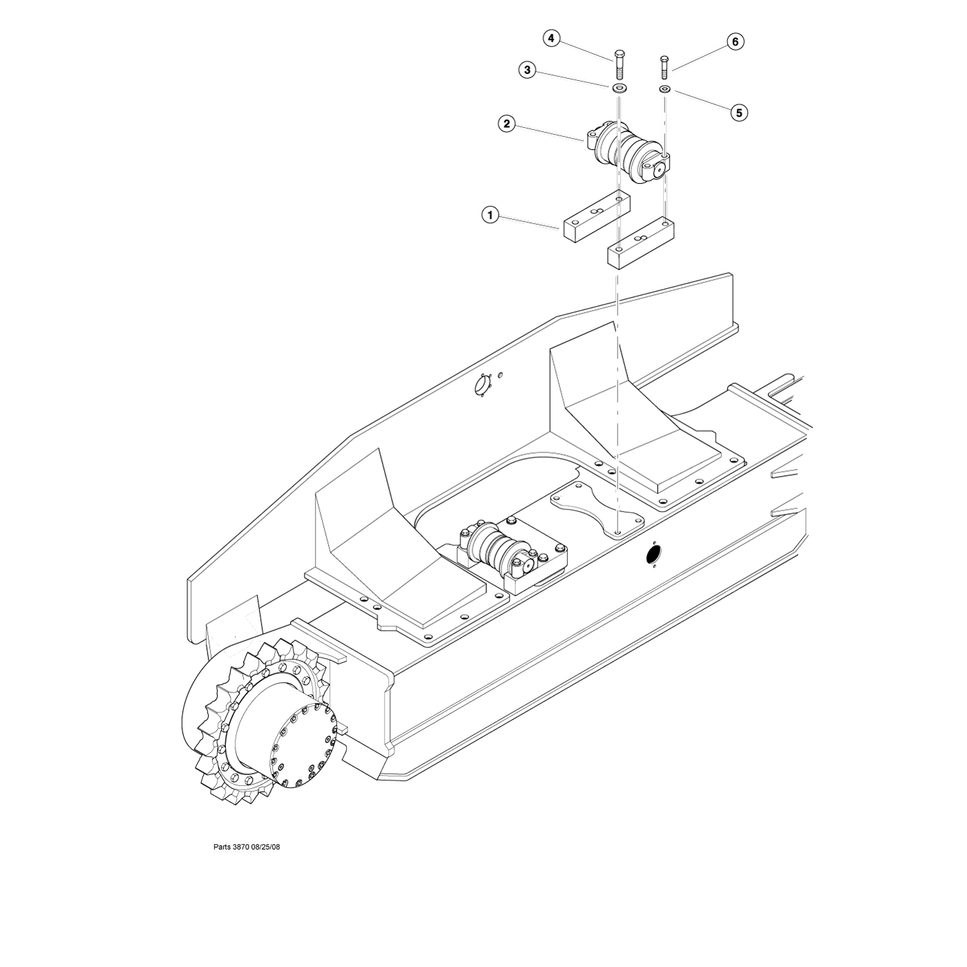 Track Roller Installation