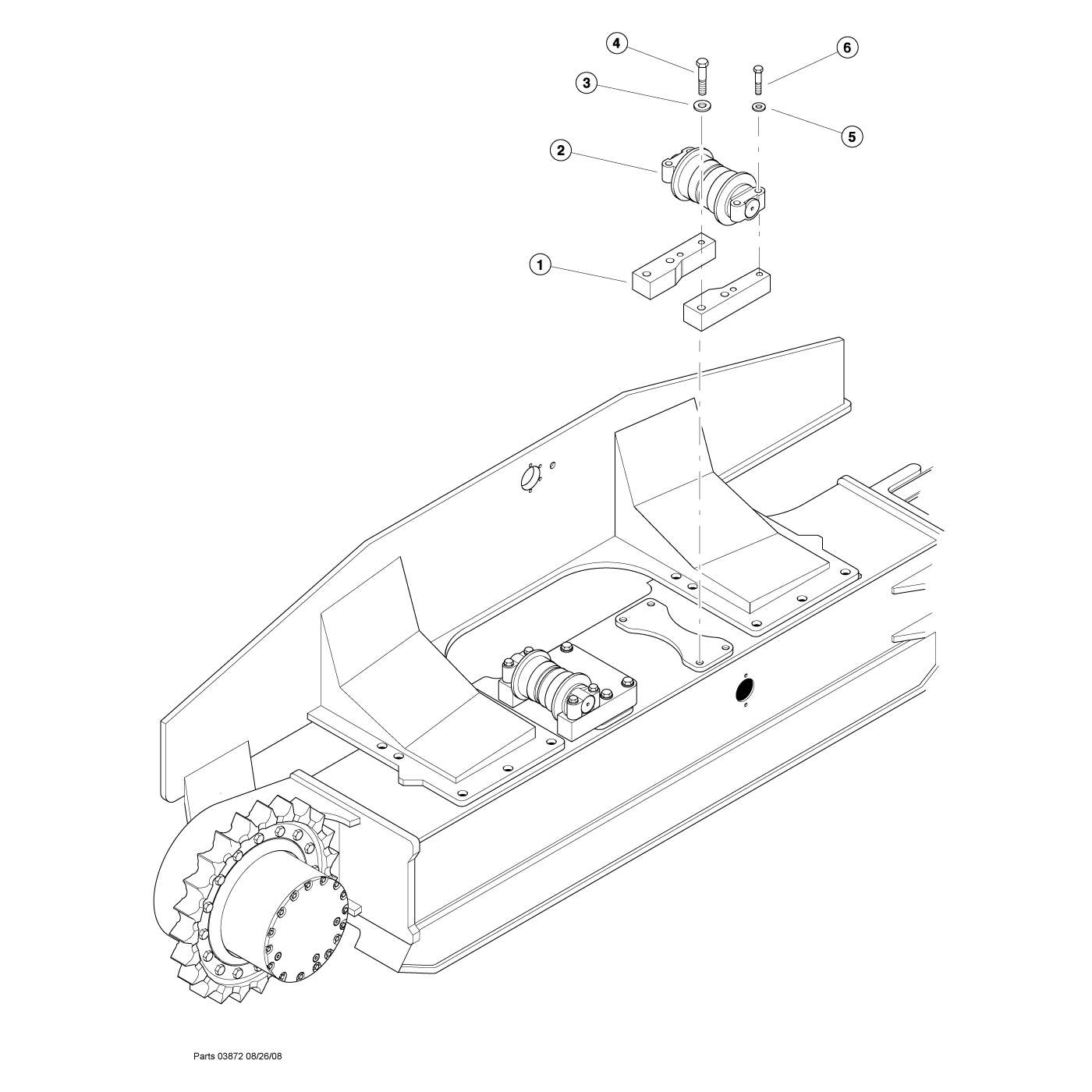 Track Roller Installation
