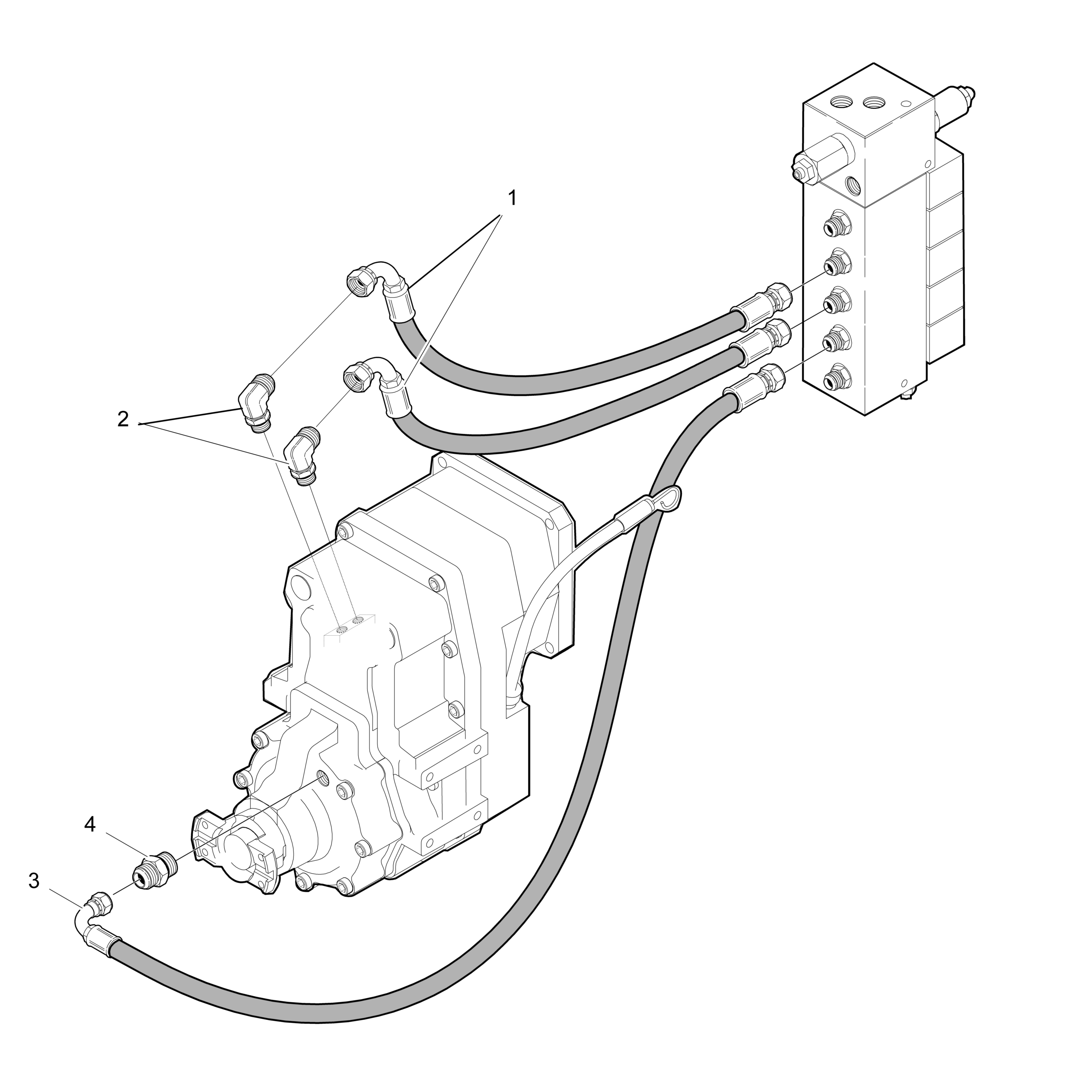 Hi low/ All wd hydraulics