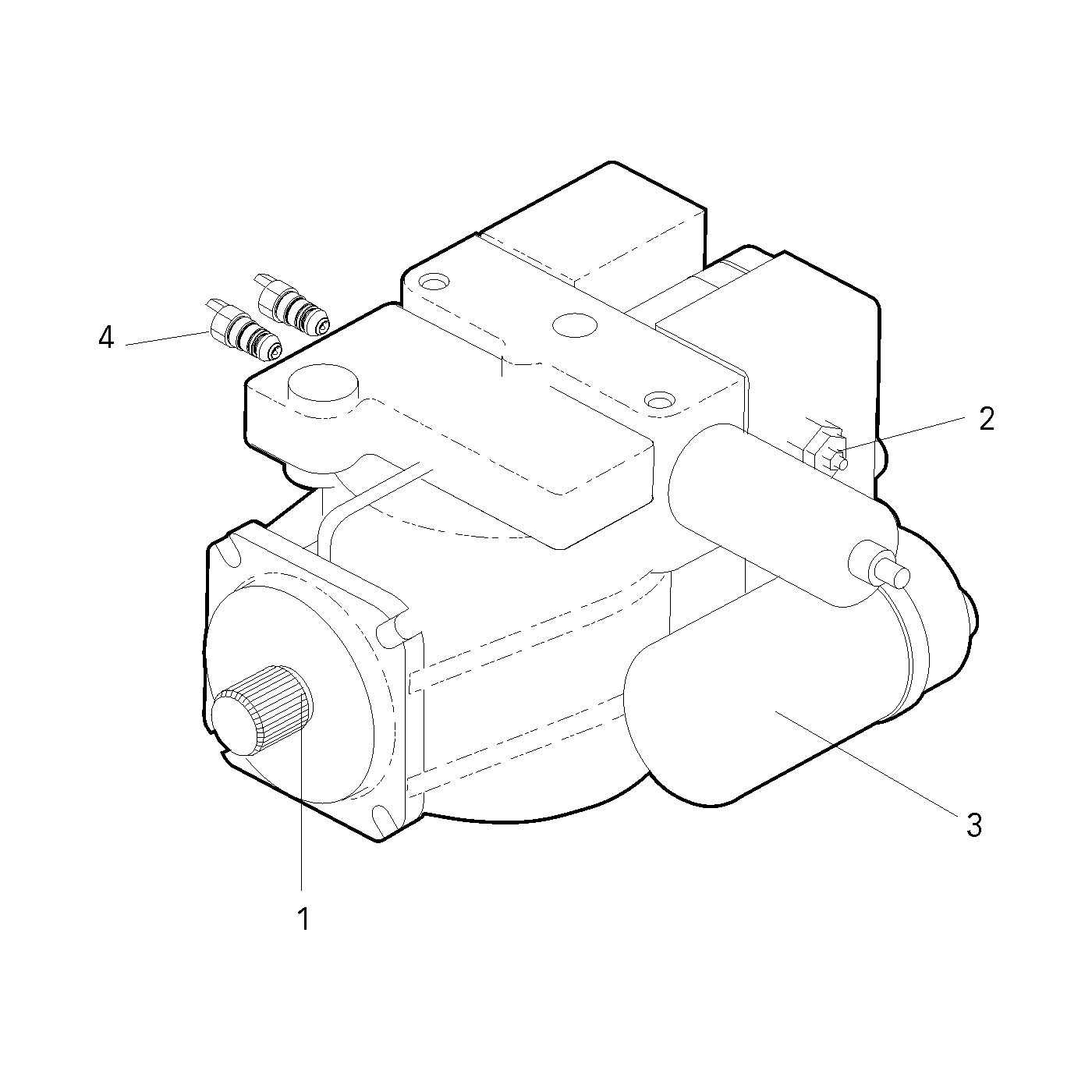 Hydrostatic pump spare parts