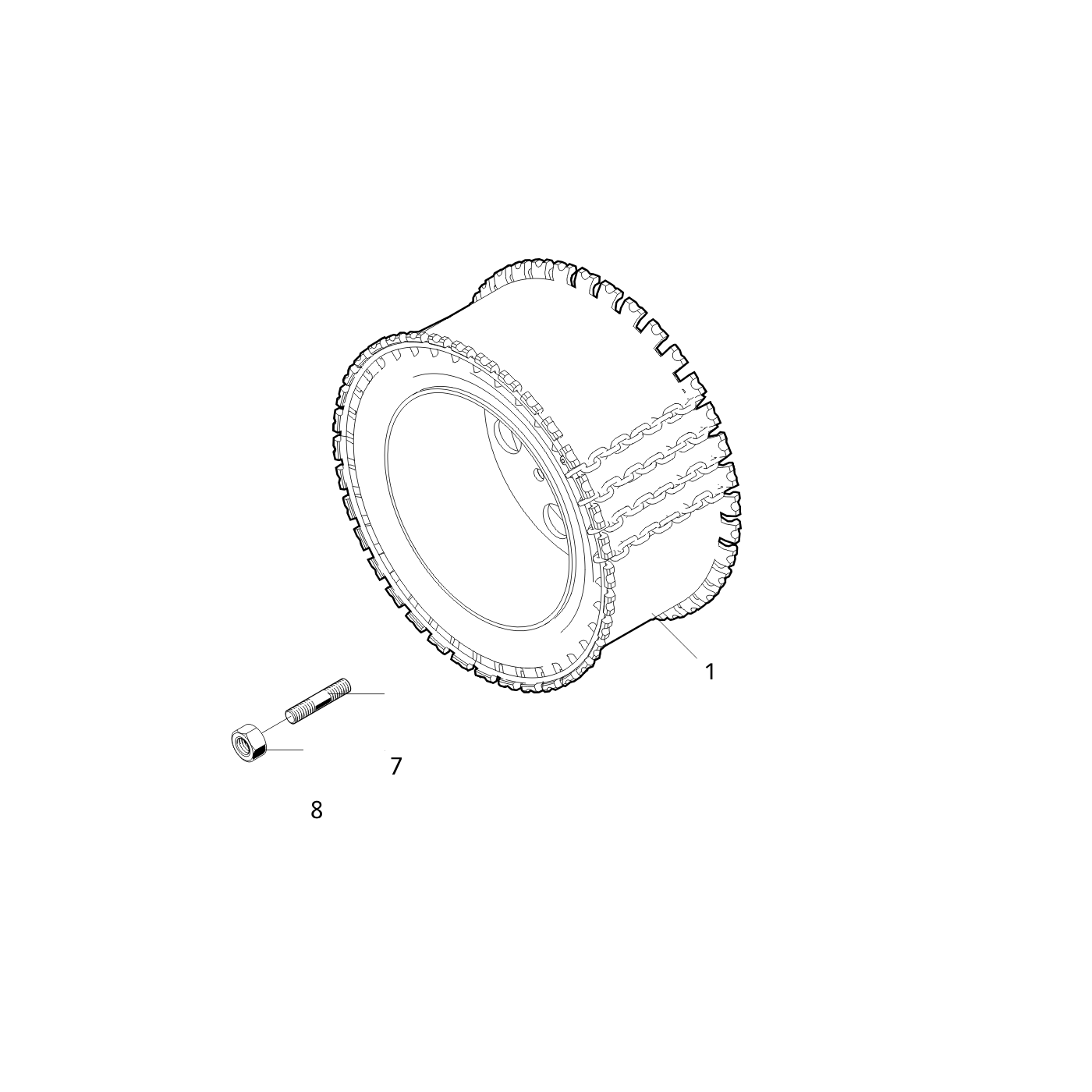 Feed rollers VFR 6011