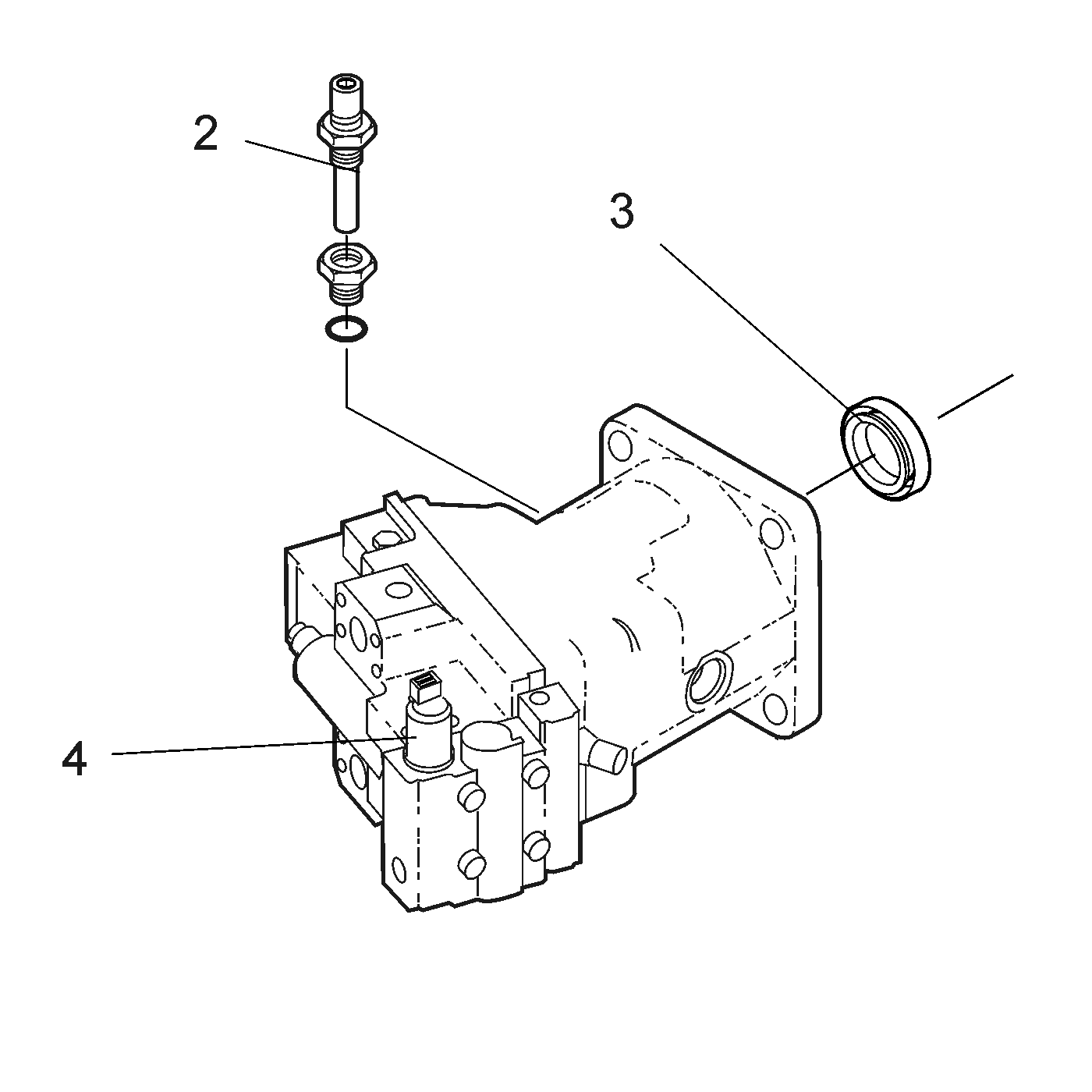 Hydrostatic motor spare parts