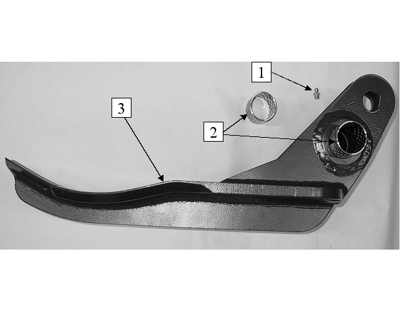 Rear delimbing knives