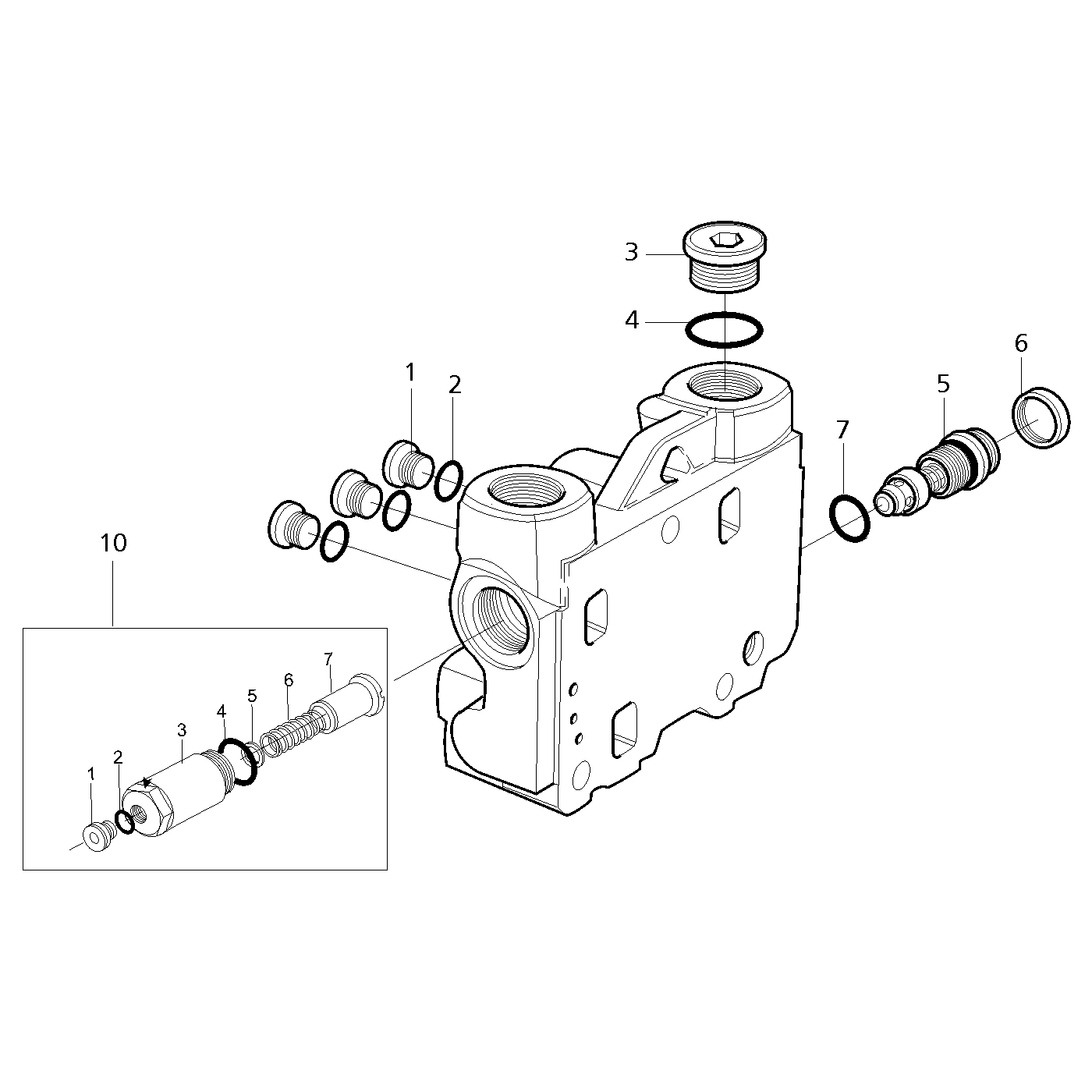 Inlet section