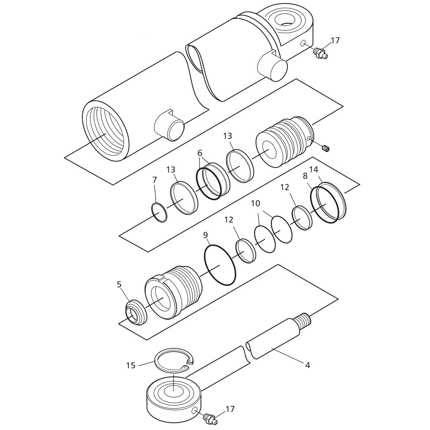 Cylinder spare parts