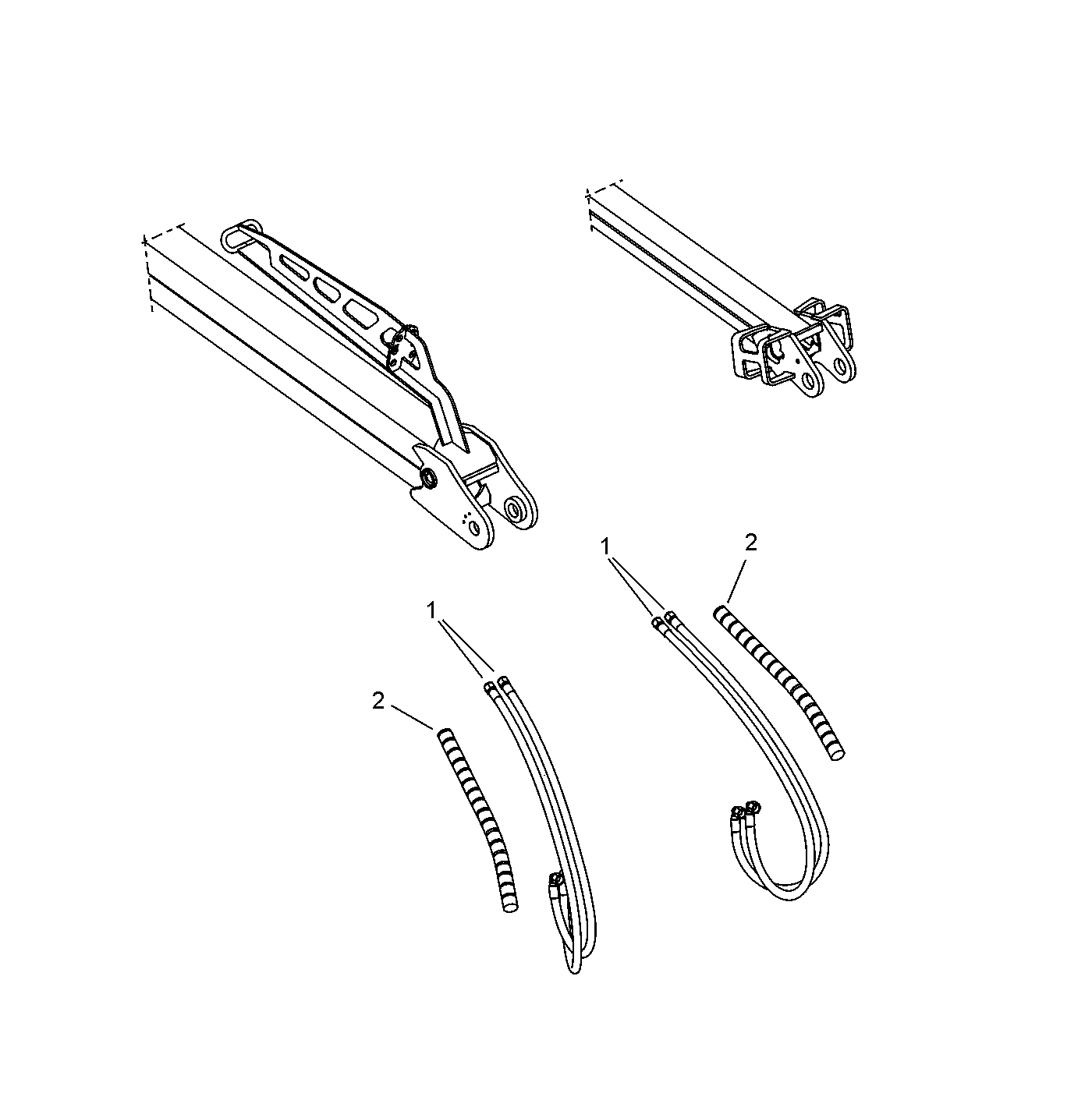 Hose kit 7,8/9,6/10 m