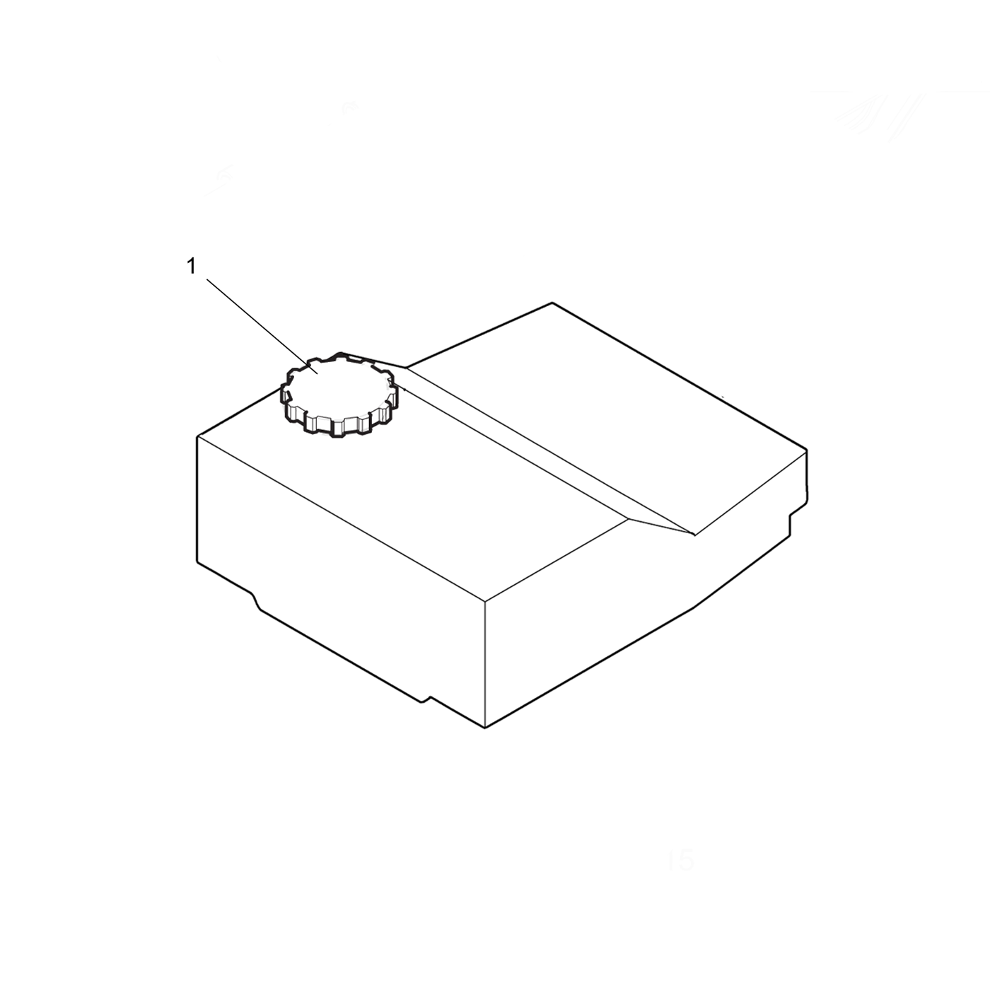 Spare part structure