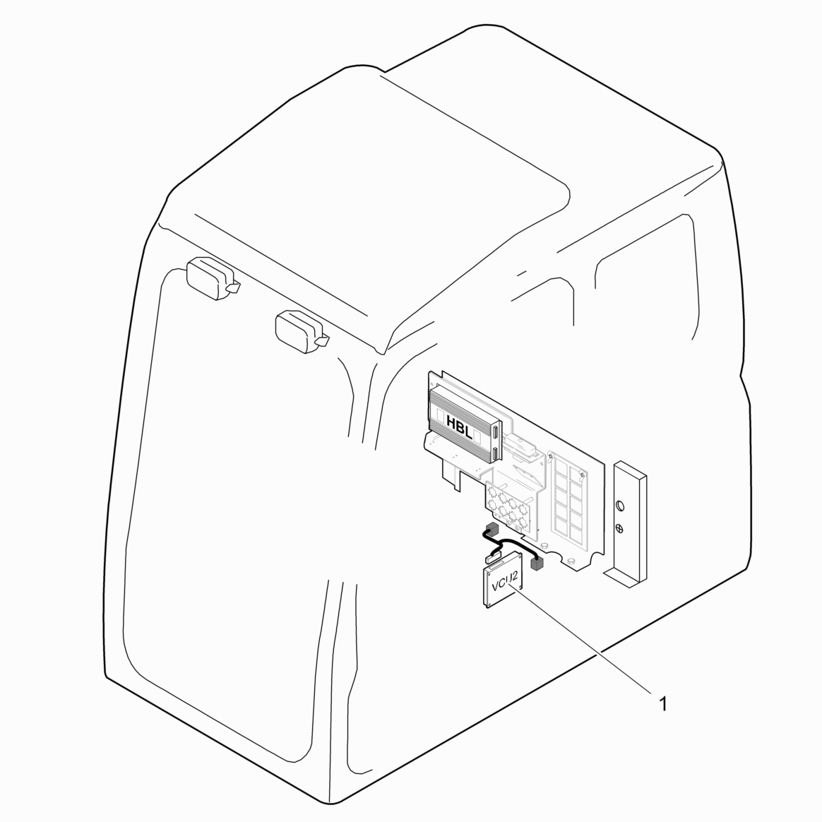 Electronic unit VCU-2