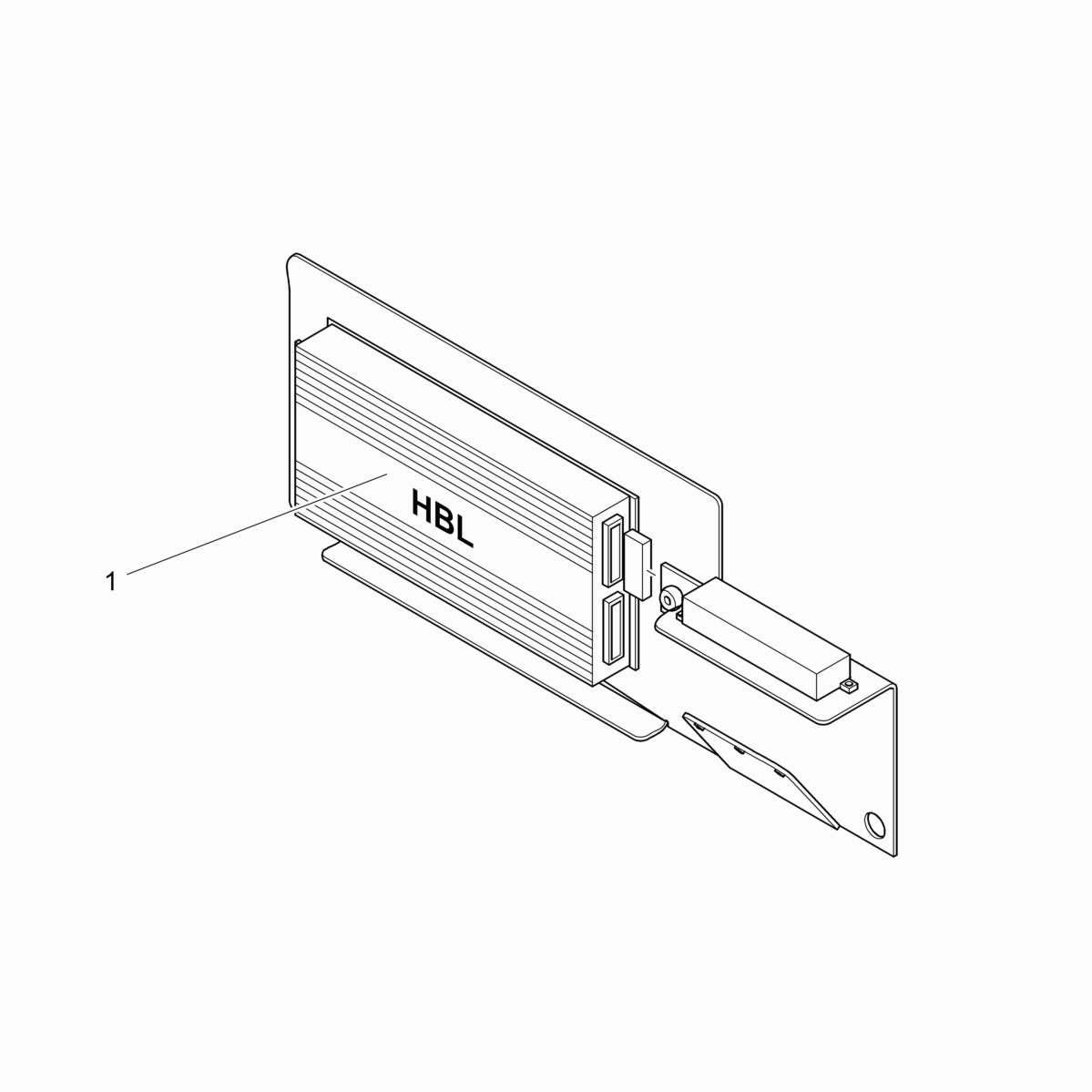 Electronic unit HBL