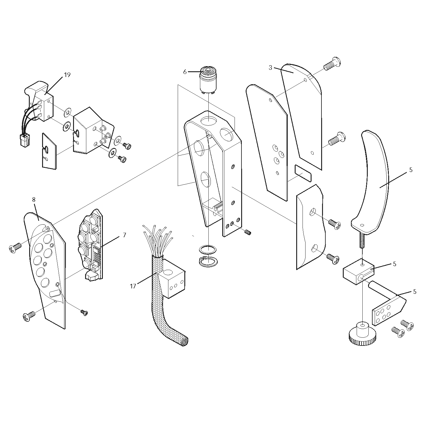 Spare part structure