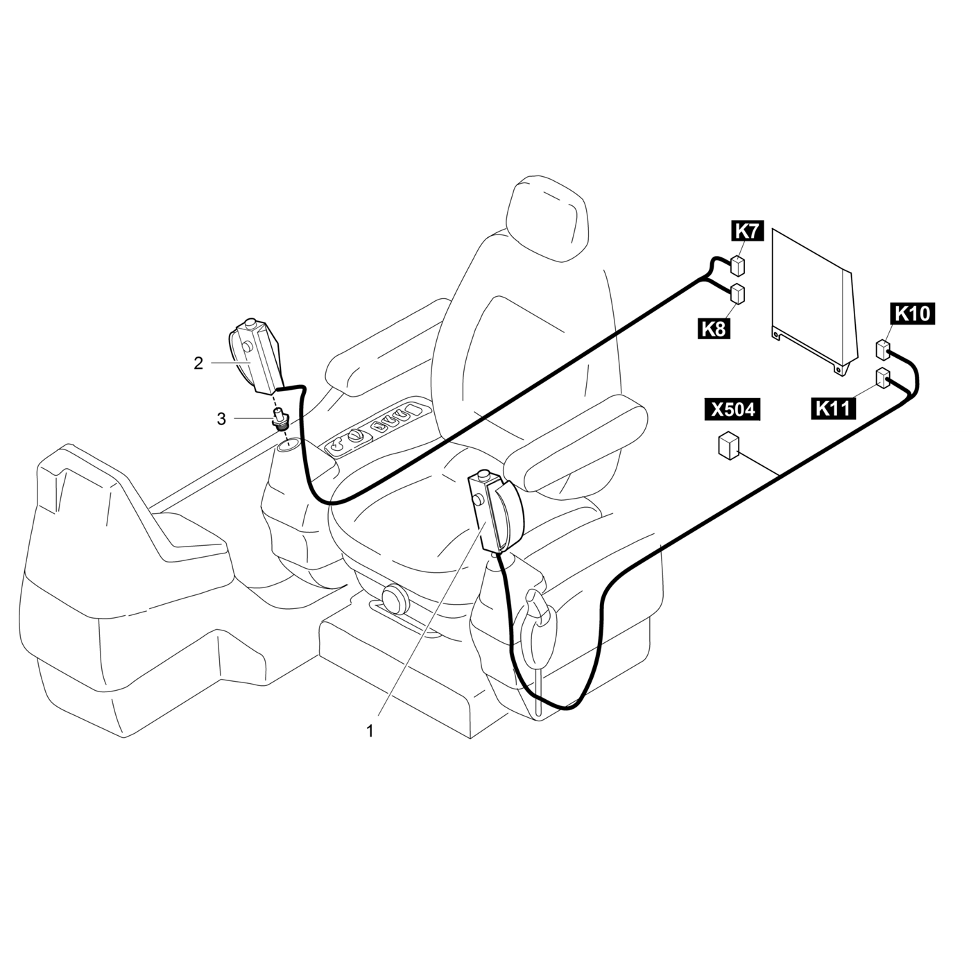 Electric kit EME levers