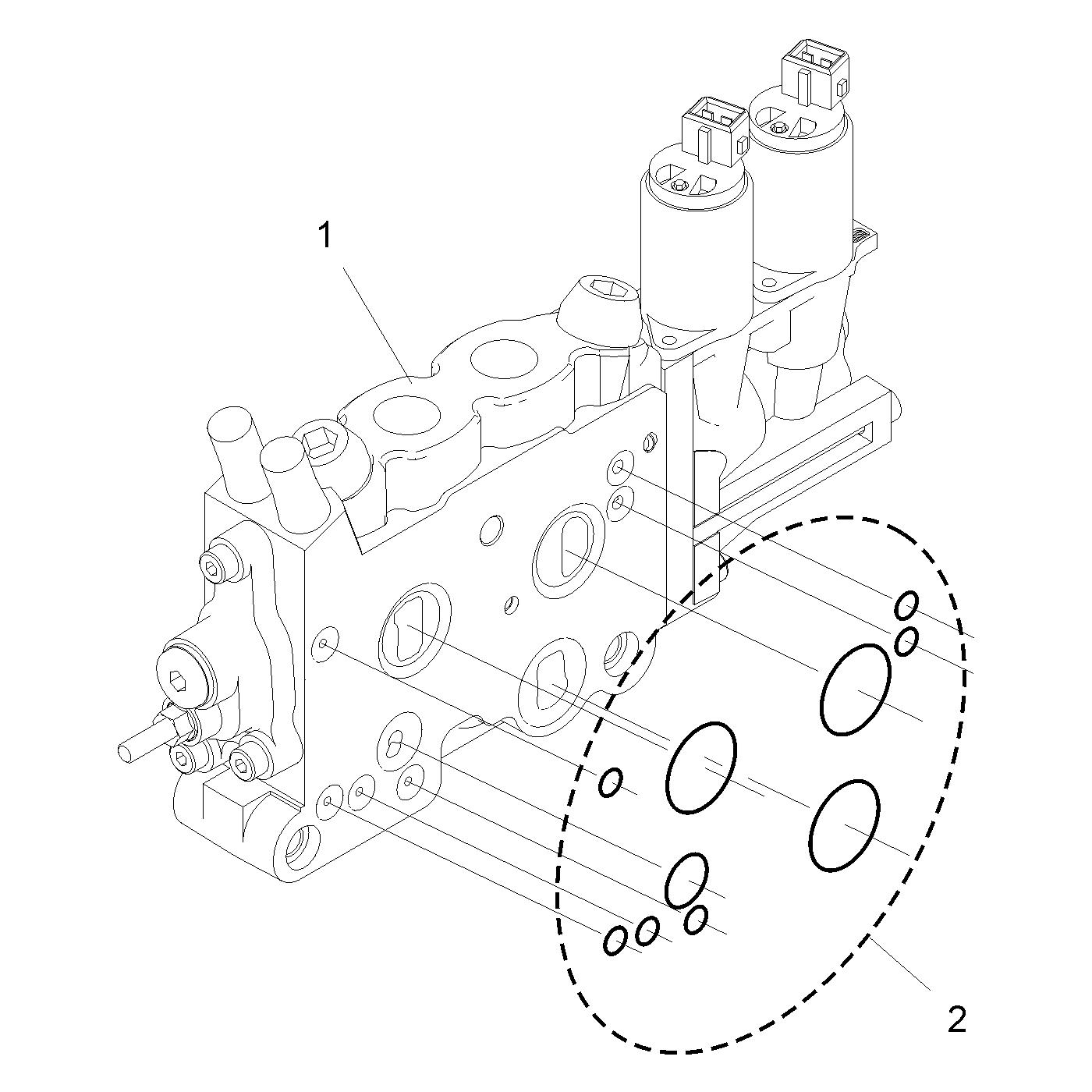 Valve section tilting post