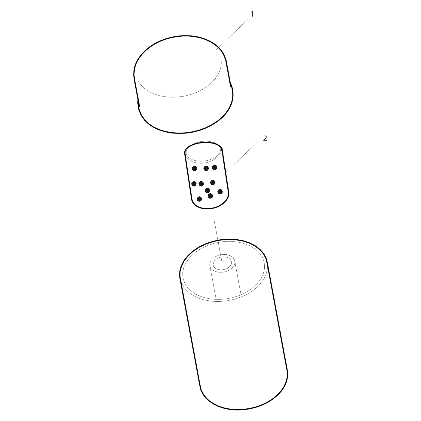 Air filter spare parts