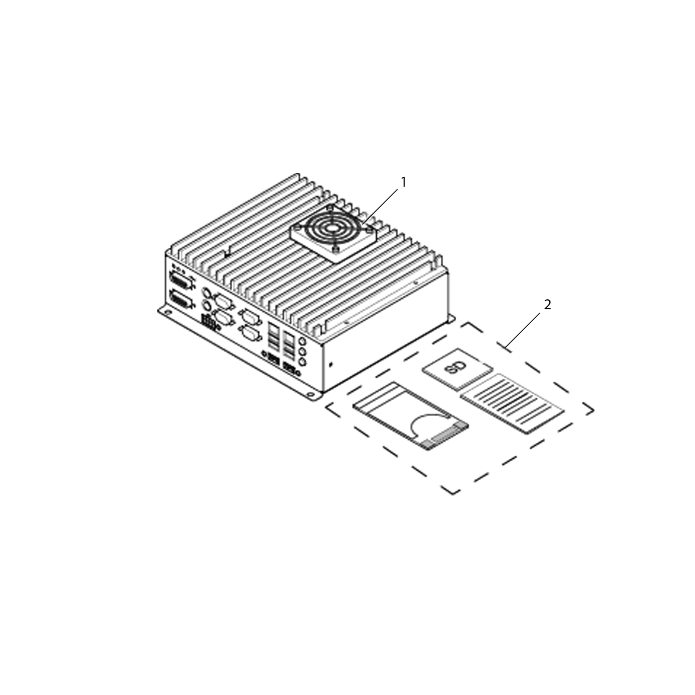 Spare part structure