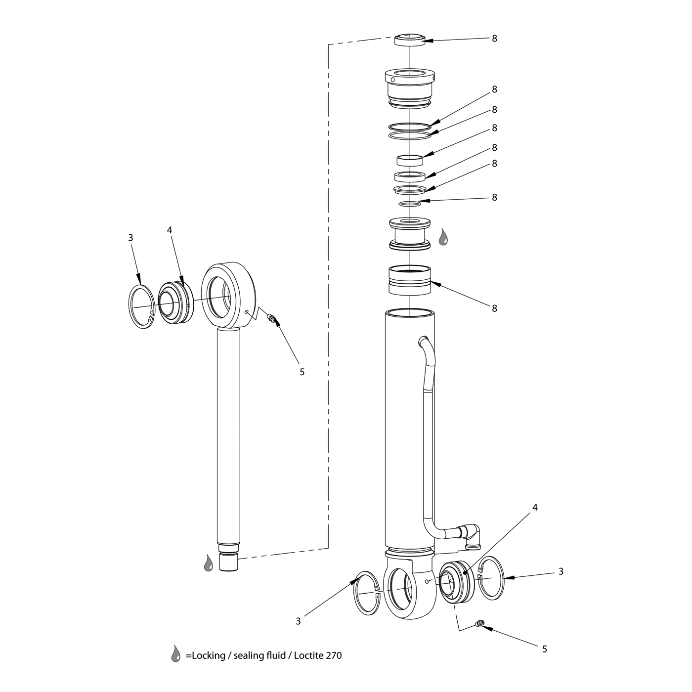 Cylinder spare parts