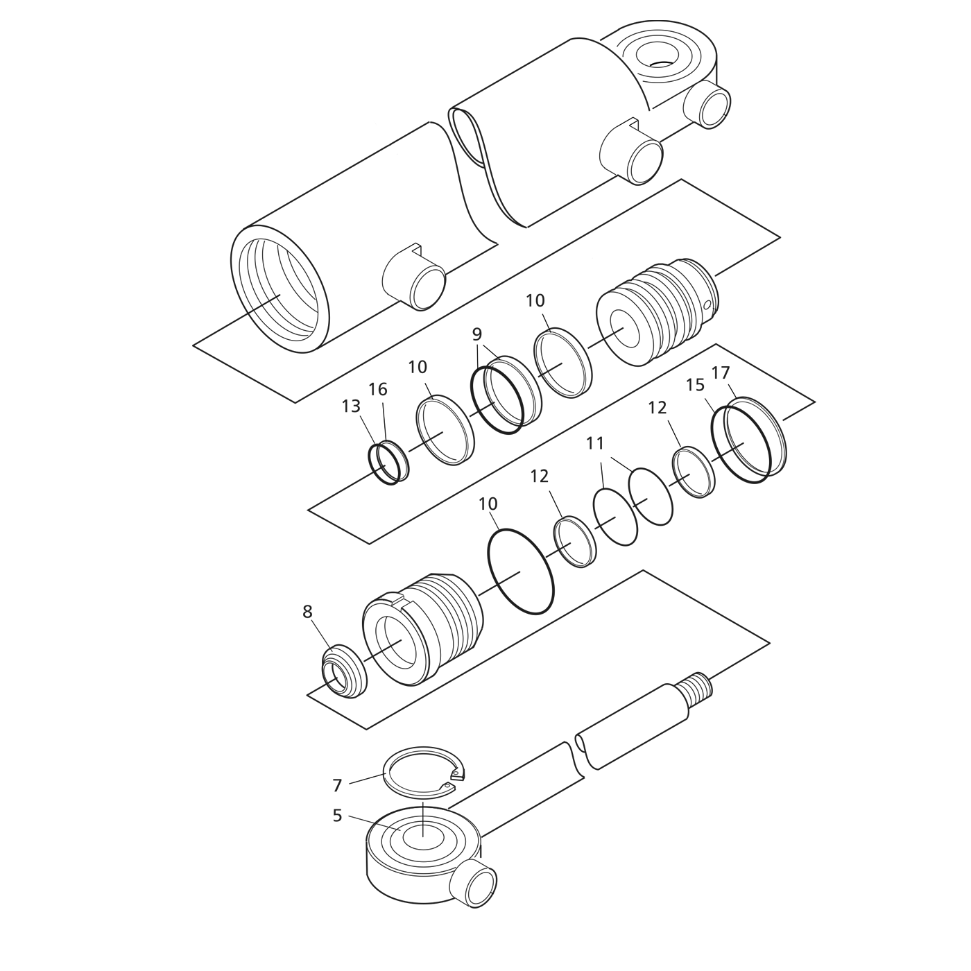 Cylinder spare parts