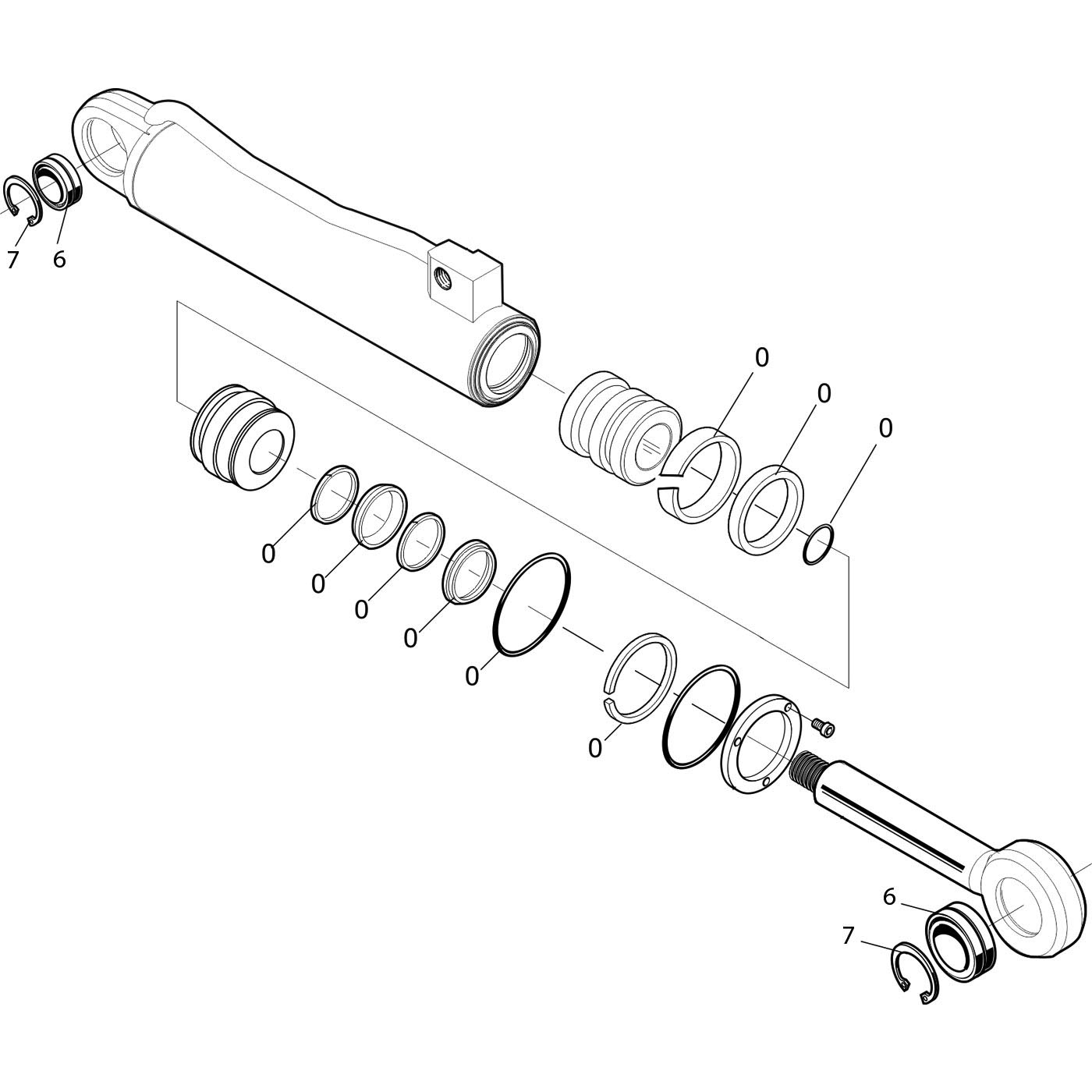 Cylinder spare parts