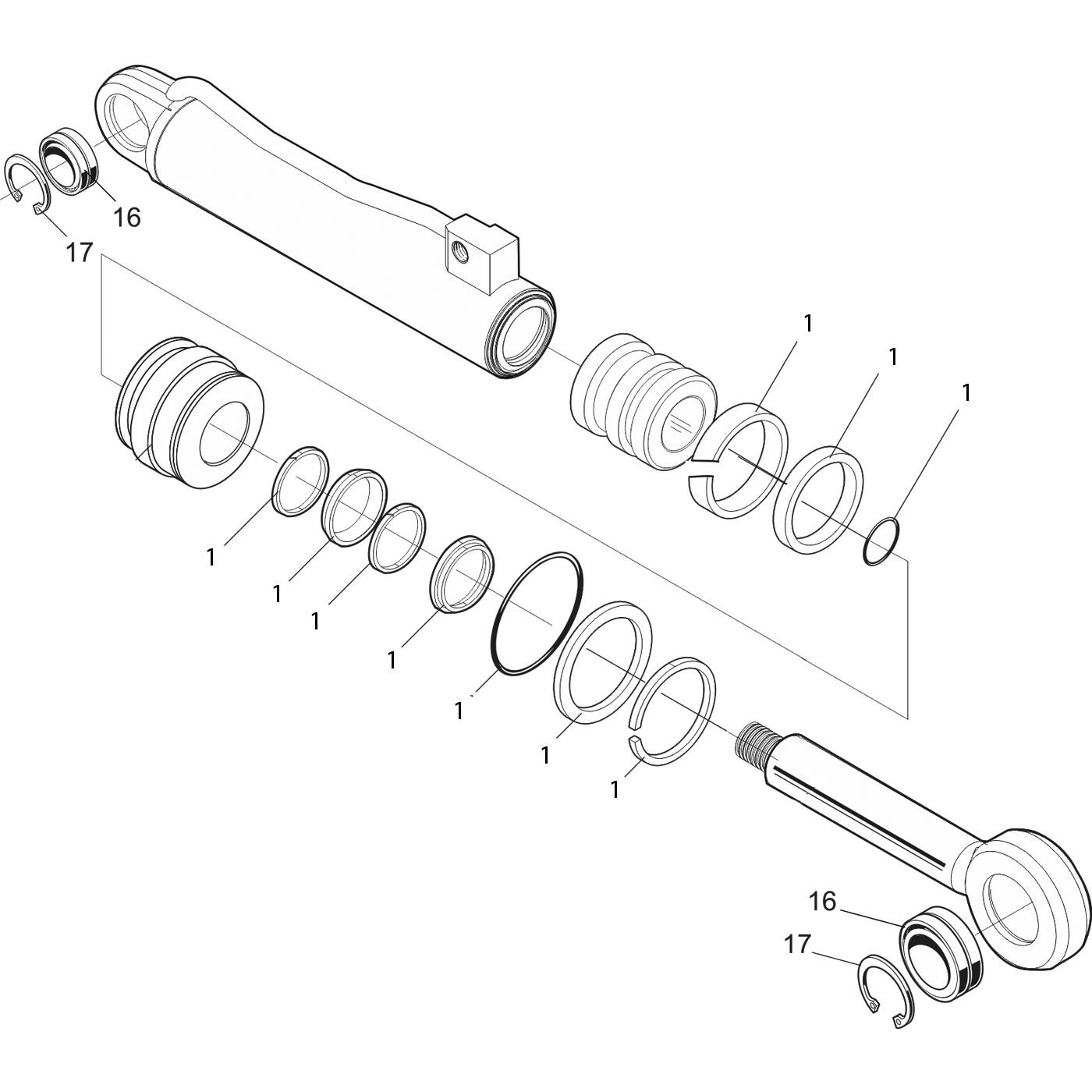 Cylinder spare parts