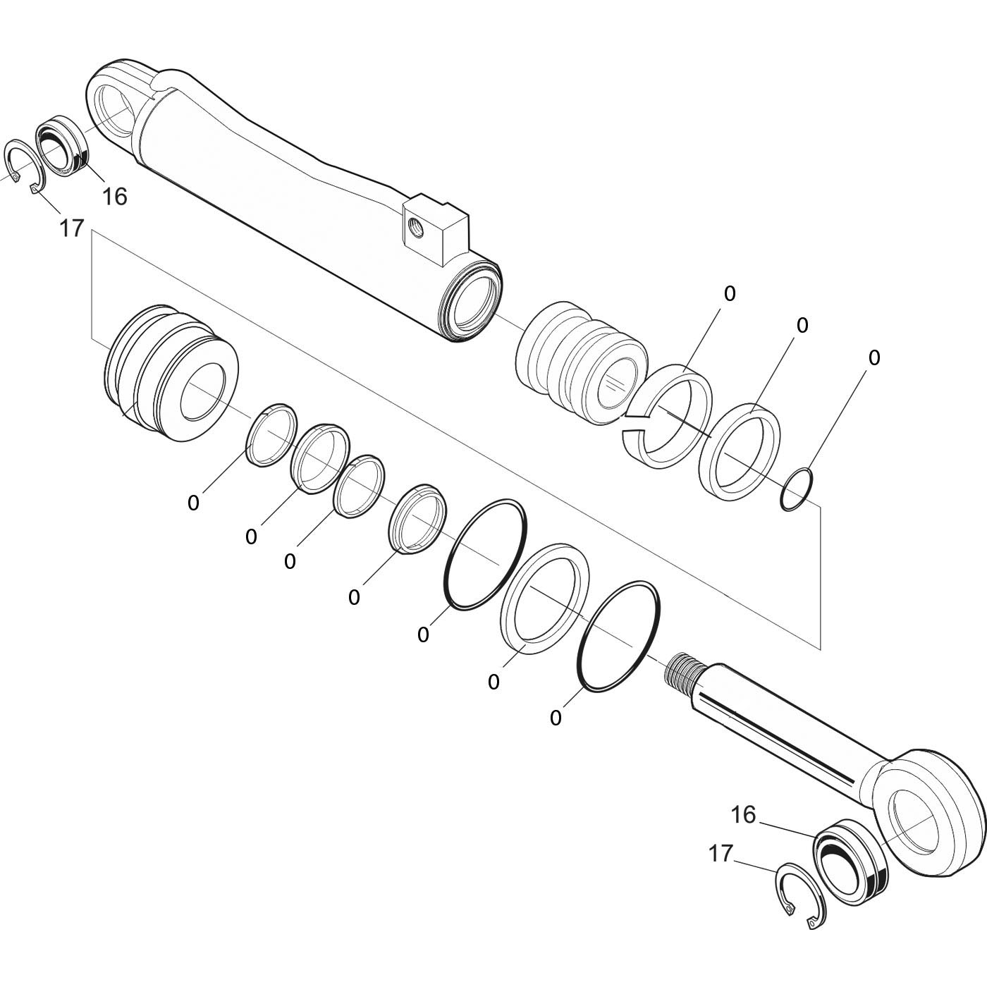 Cylinder spare parts