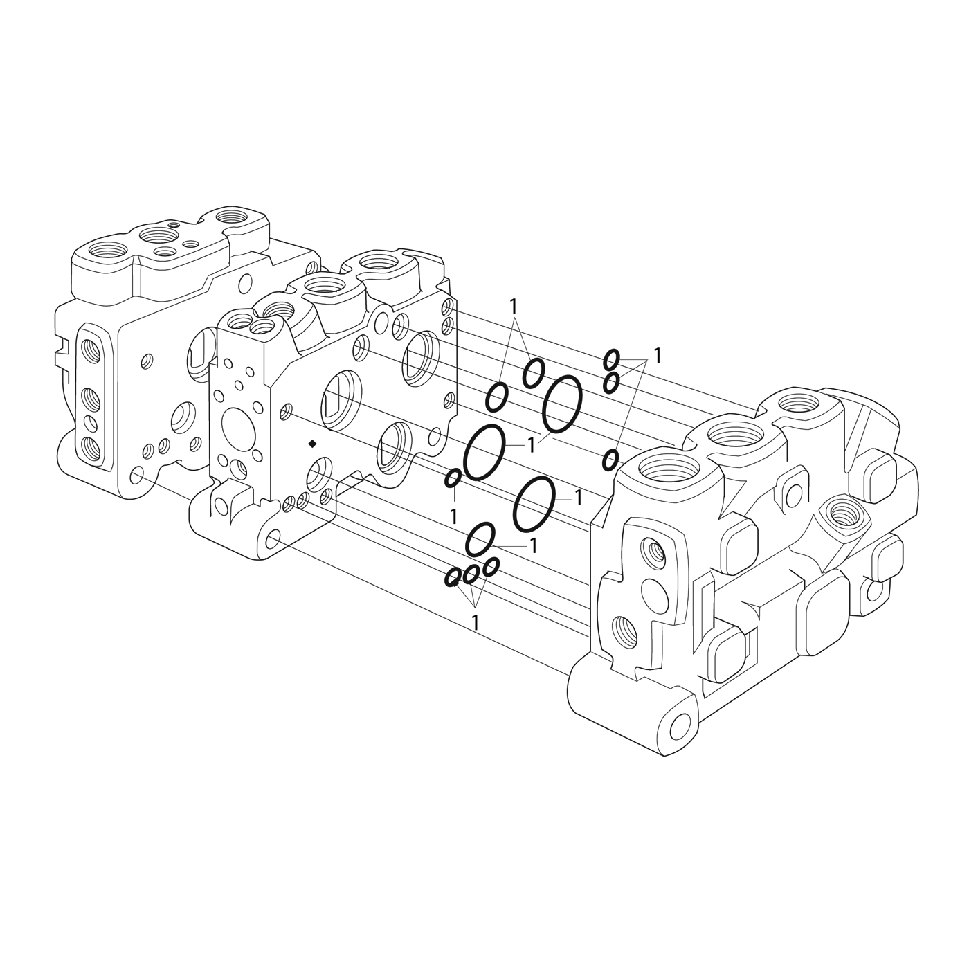 Section gaskets