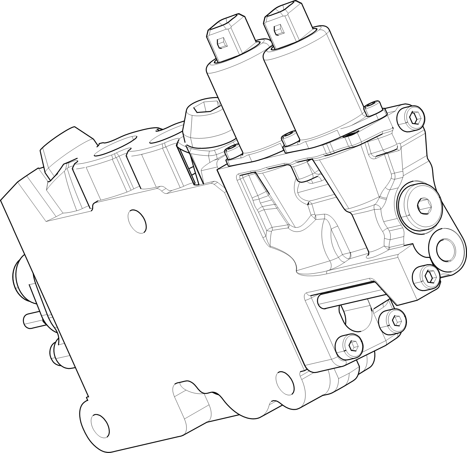 Valve section moveable gate