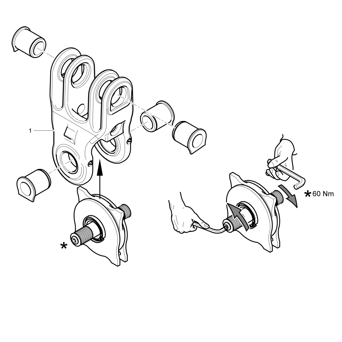 Swing damper MDB 1-0