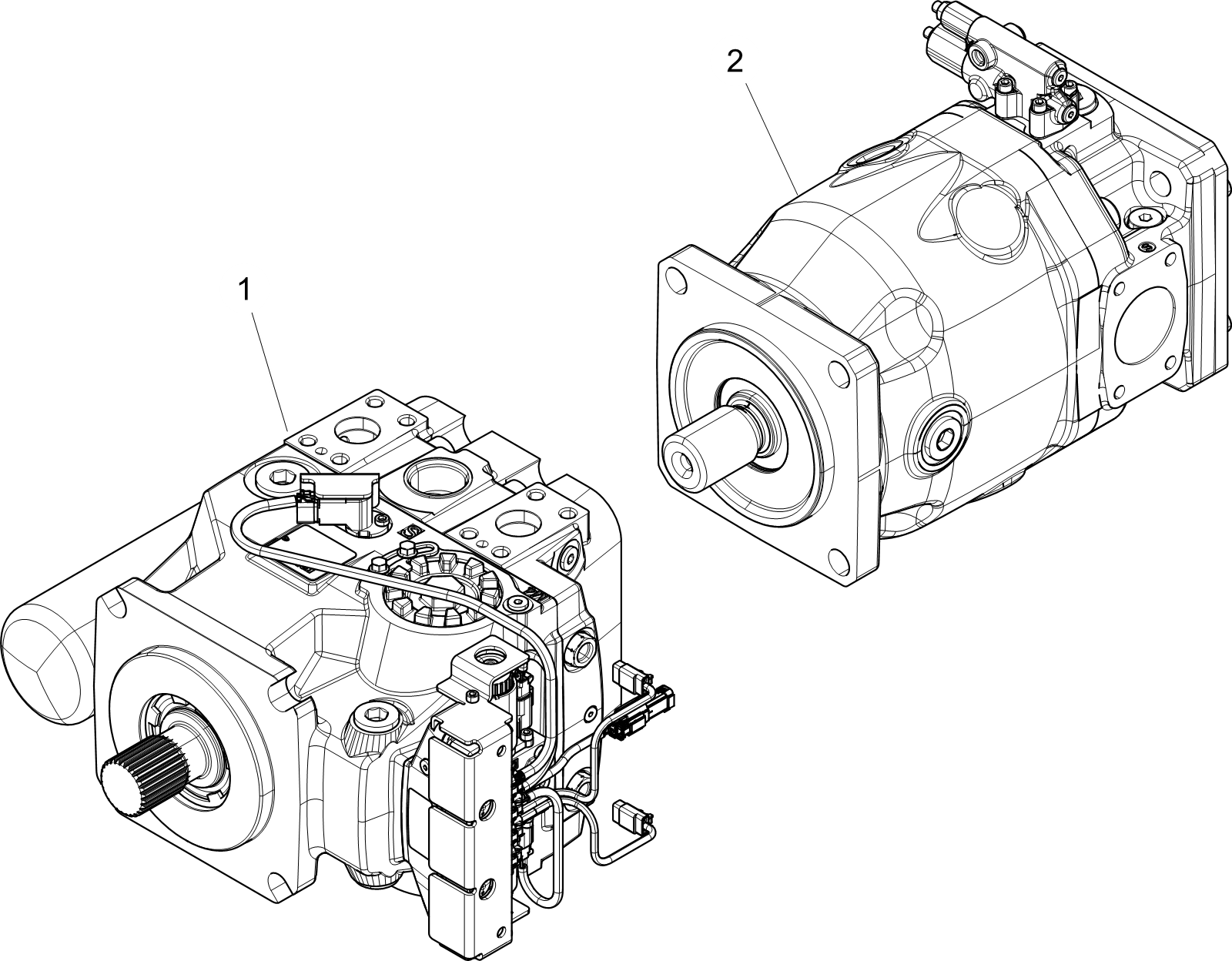 Hydraulic pumps