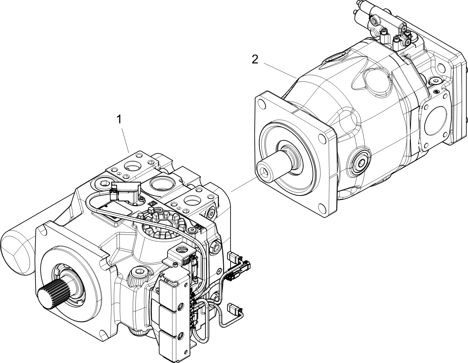 Hydraulic pumps