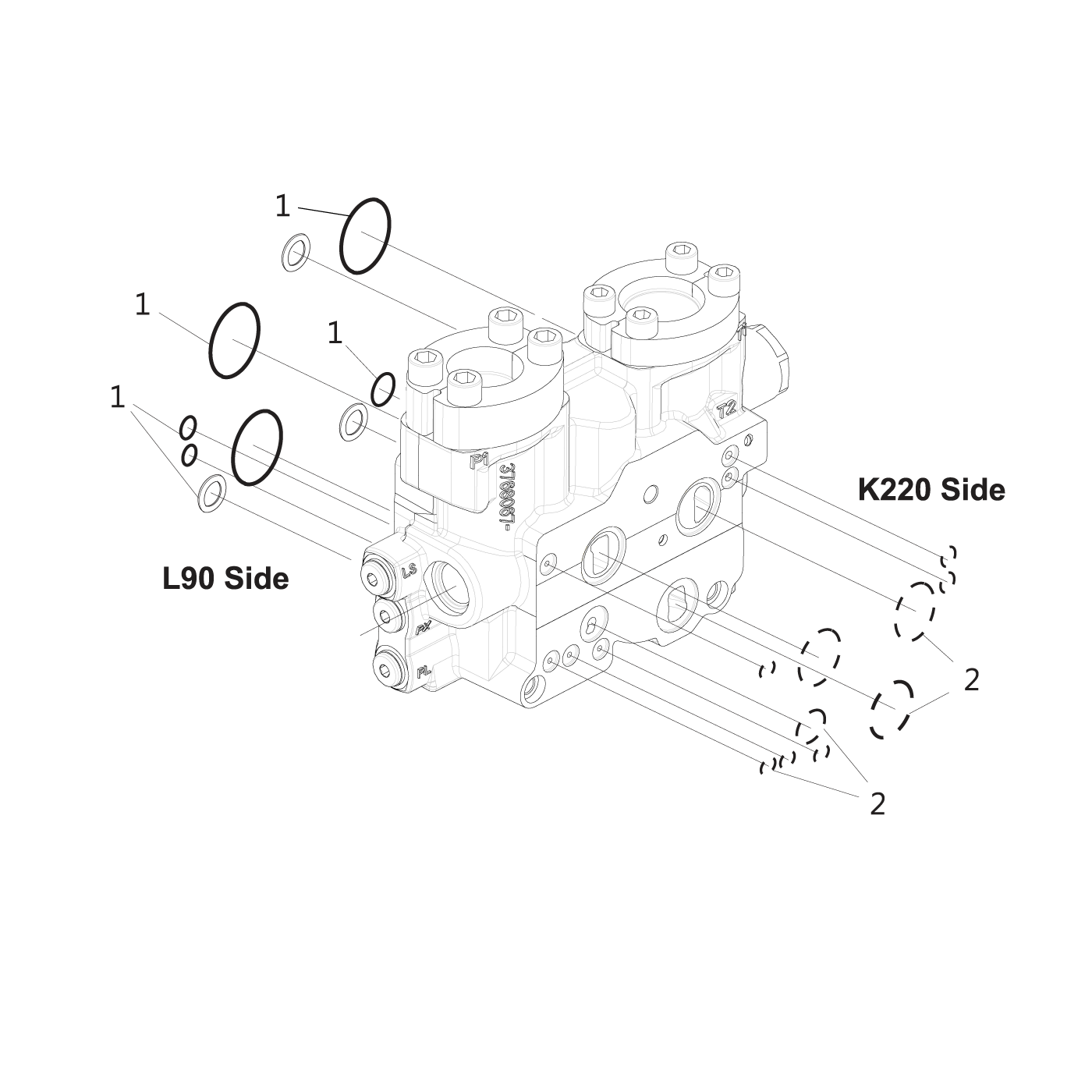 Section gaskets