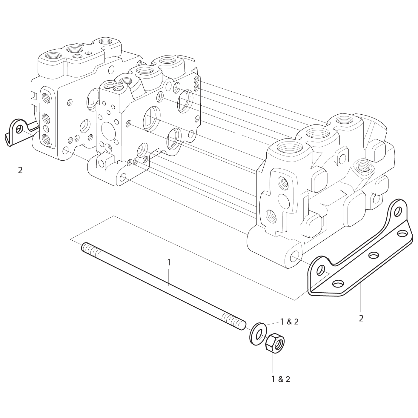 End plate L90