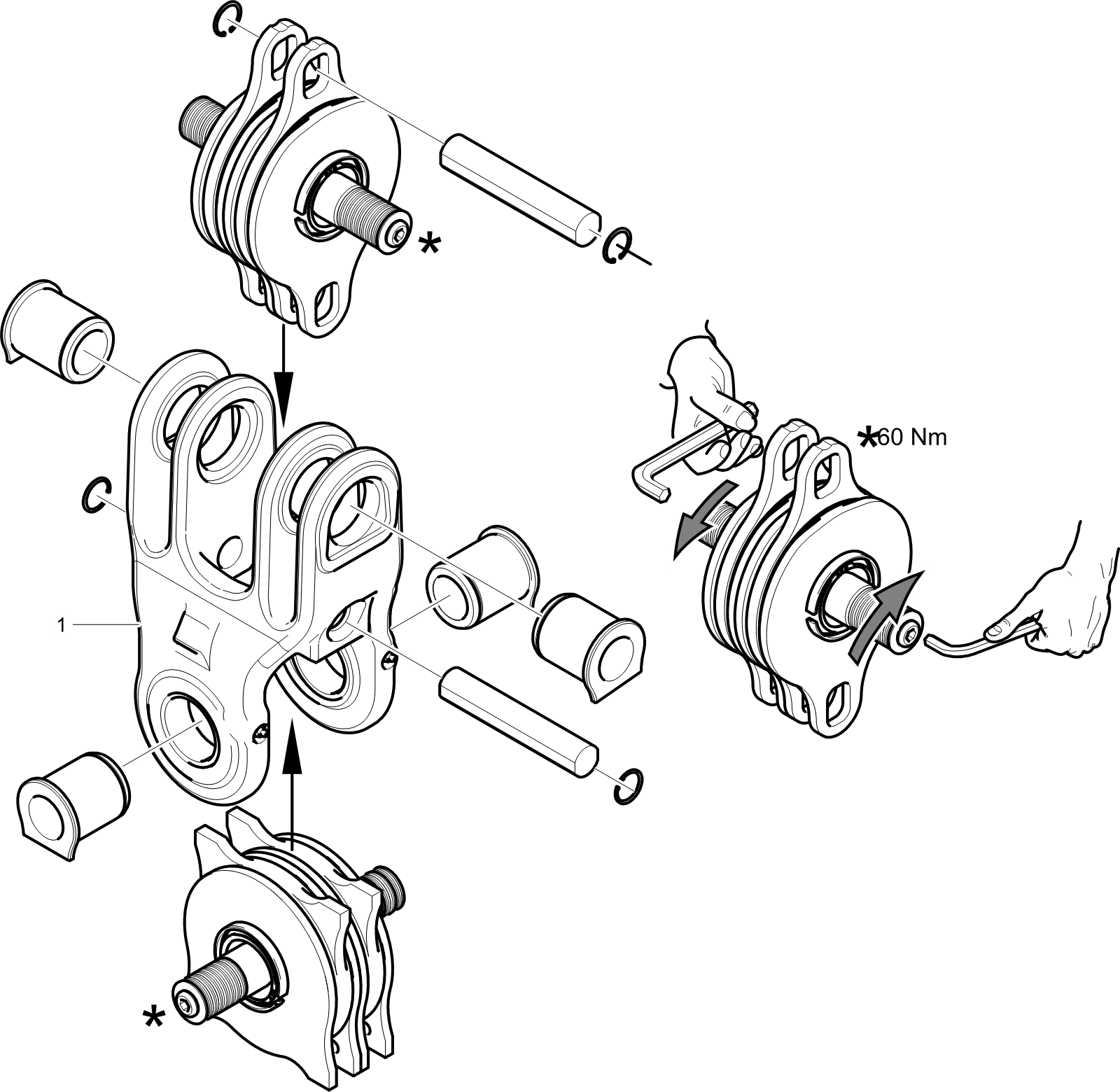 Swing damper MDB 2-2