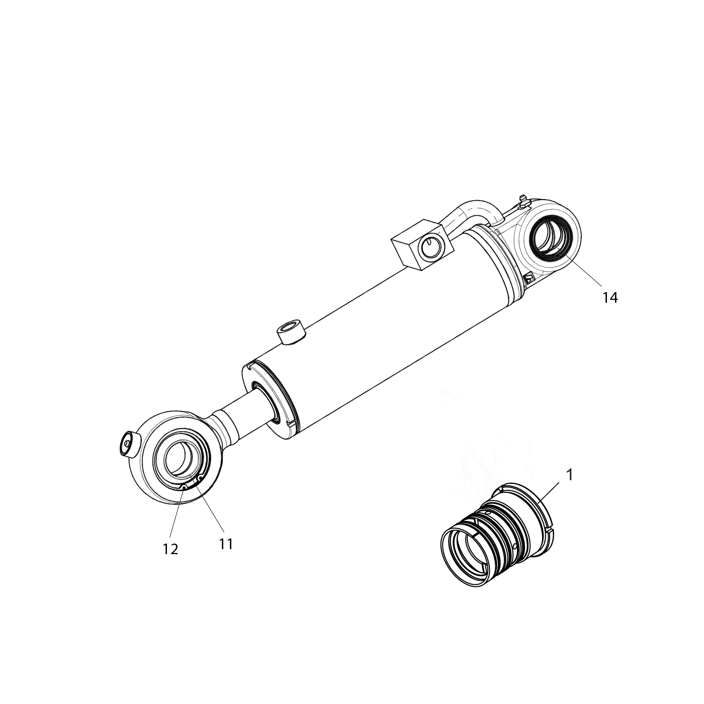 Cylinder spare parts