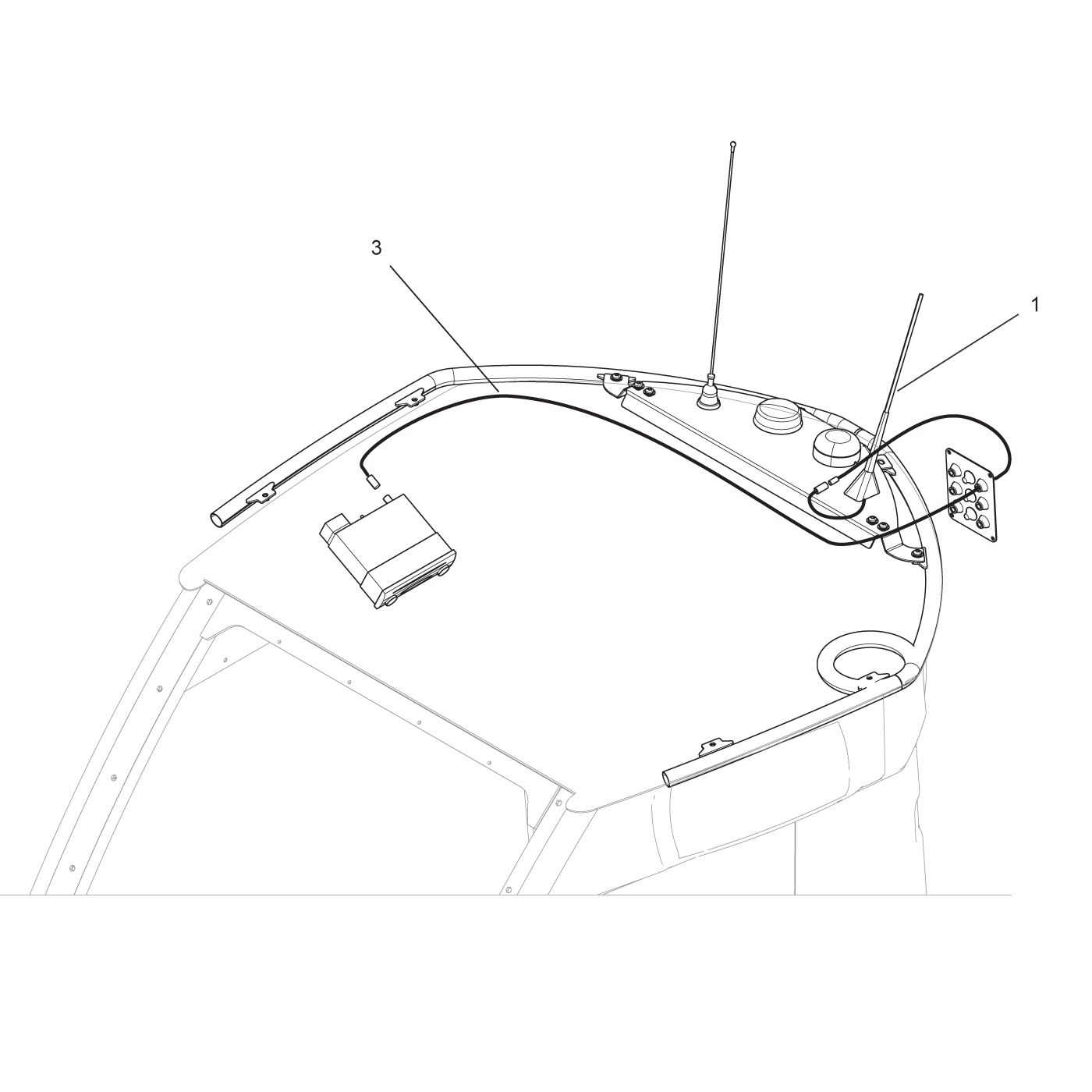 Antenna mounting