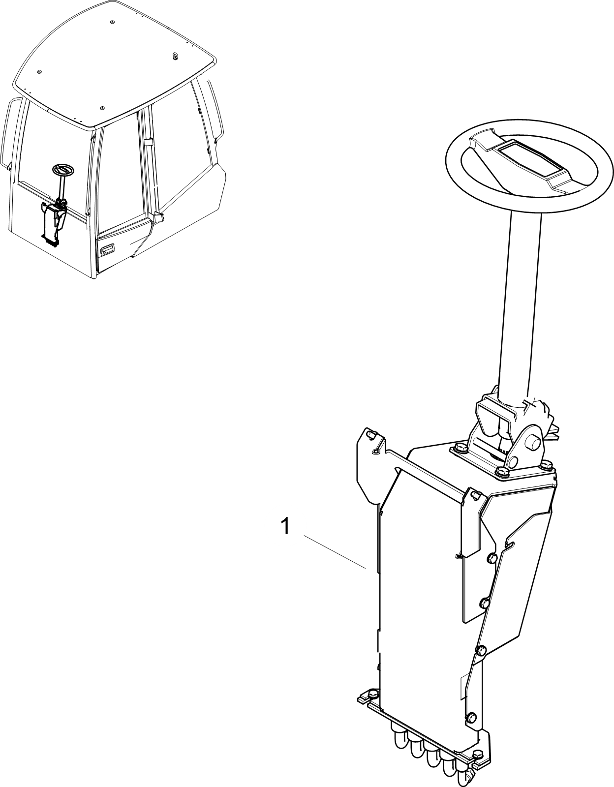 Steering stand