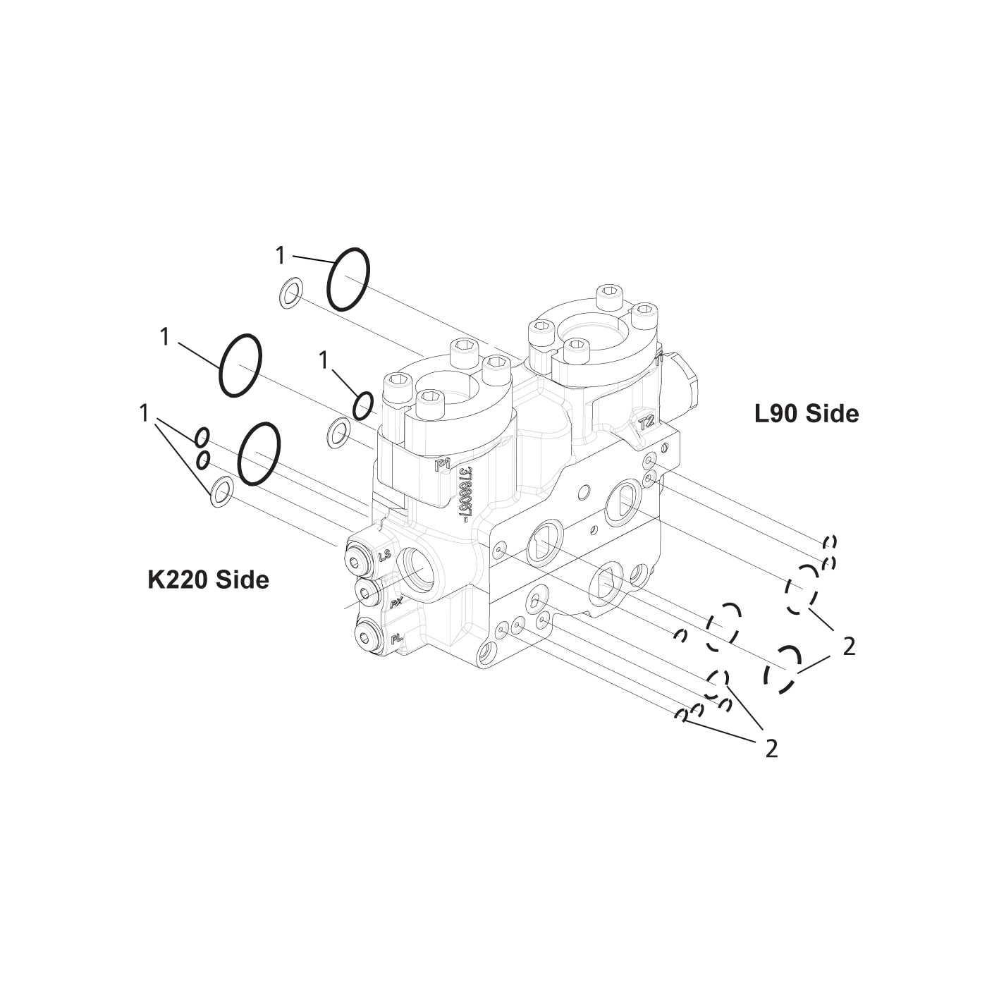 Section gaskets