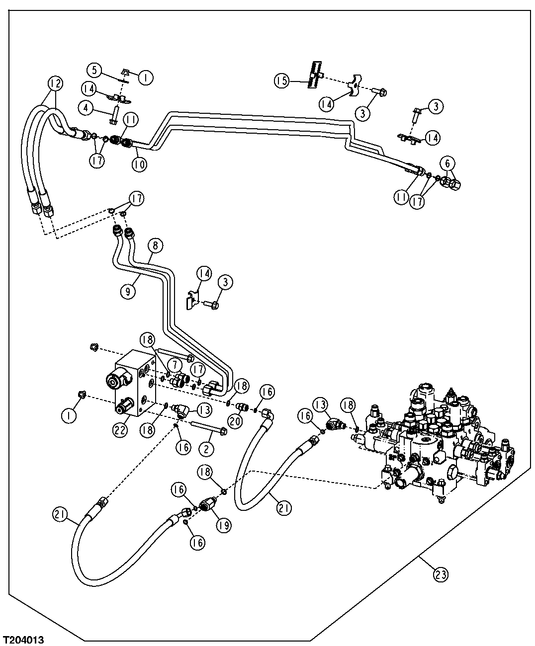 Pin Disconnect Hydraulic Lines (Powerllel™)