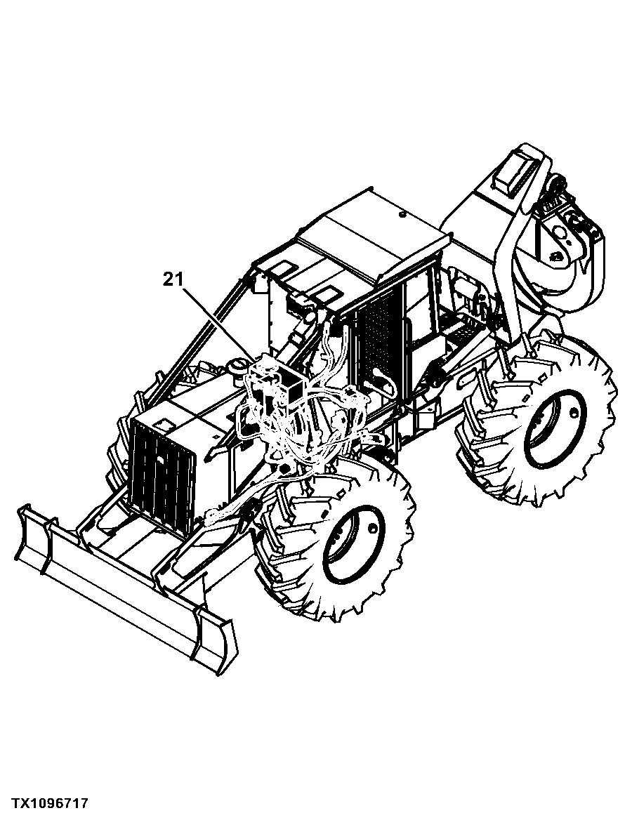 548GIII Grapple Skidder (PIN: 1DW548GX_ _C630436 - C666892)