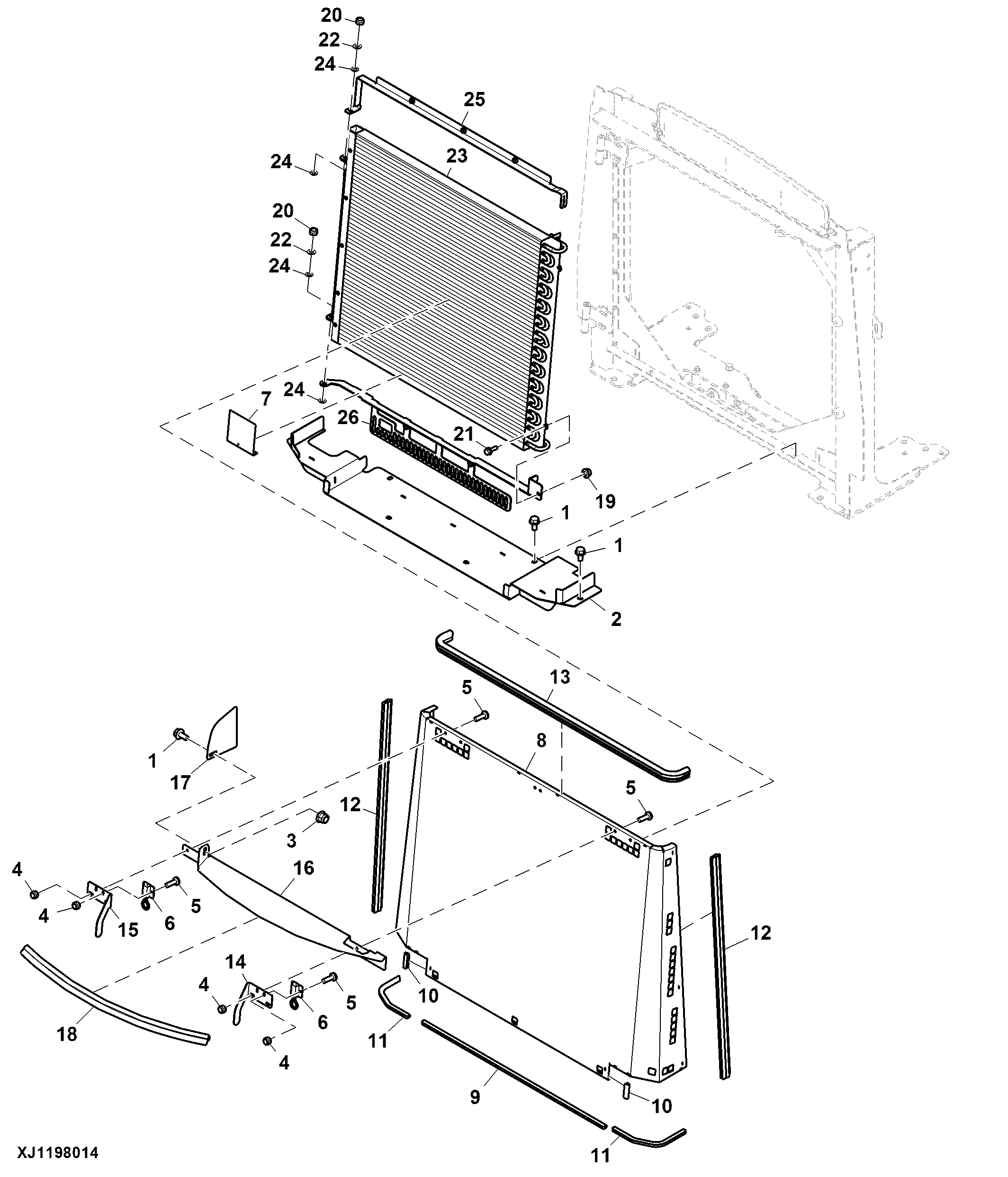 Cooler Covers and Air Conditioning Condenser Mounting