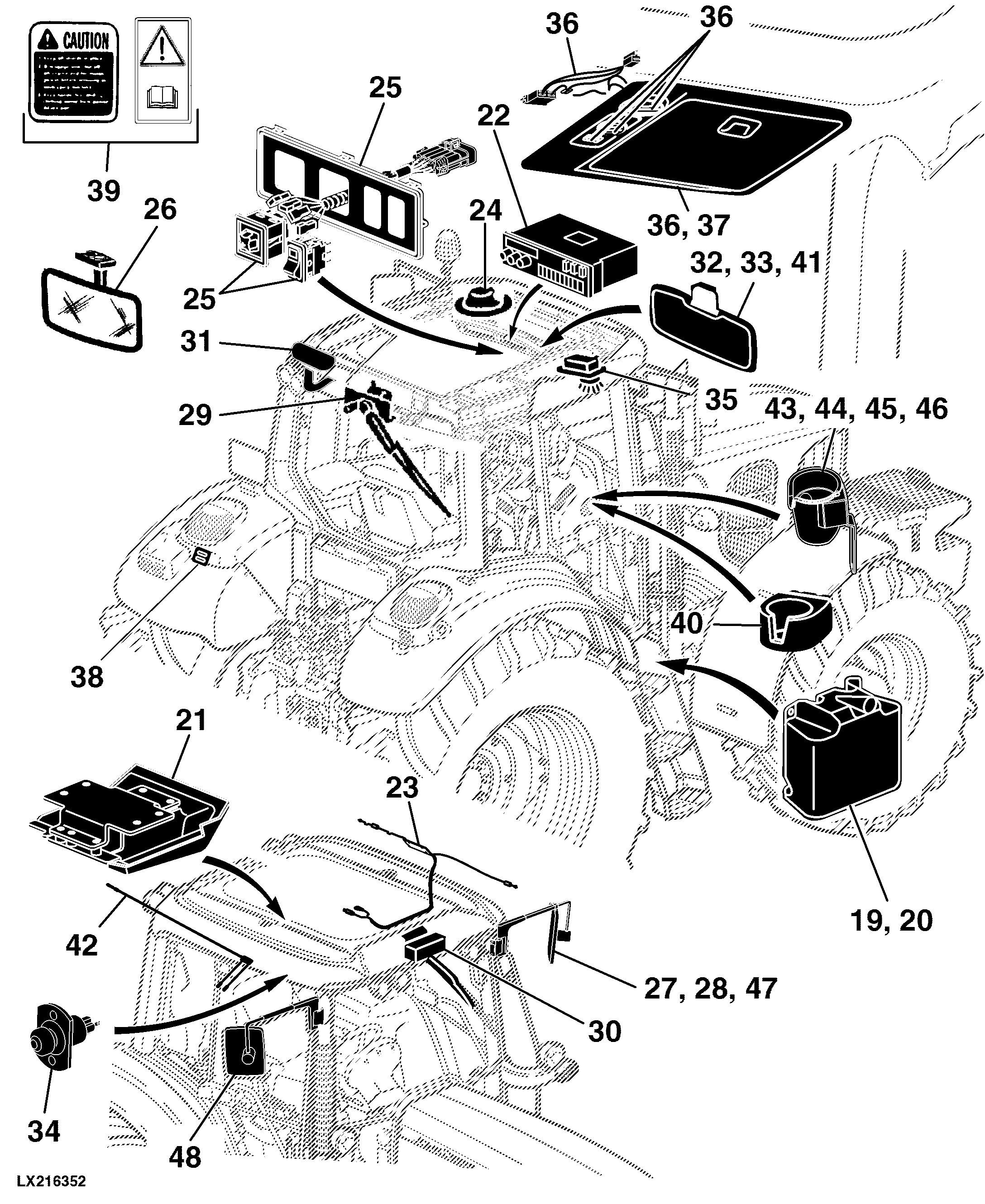 93 OPERATORS STATION, CONTROLS AND ACCESORIES