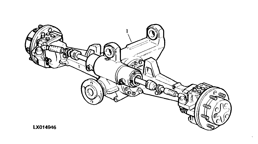 FWD AXLE (APL2060/APL2045)